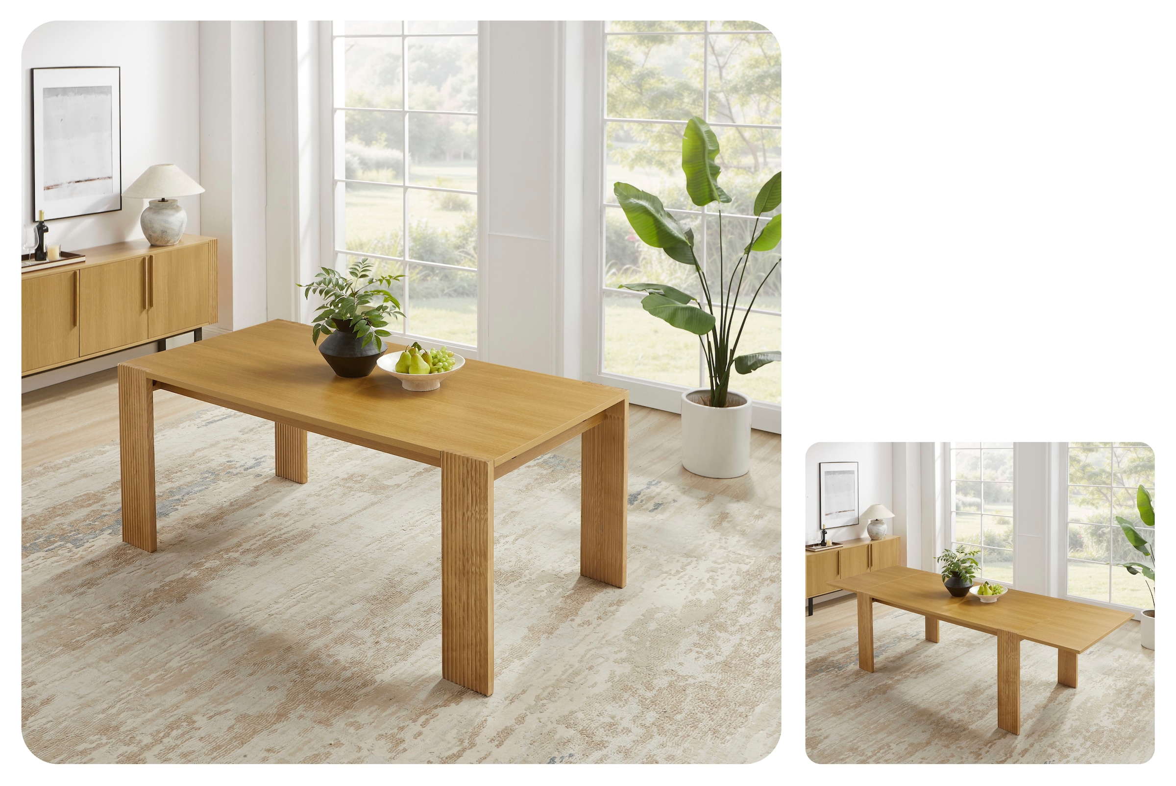 OTTO home Esstisch "Peregrin, verlängerbar von 180 - 270 cm" Melaminoberflä günstig online kaufen