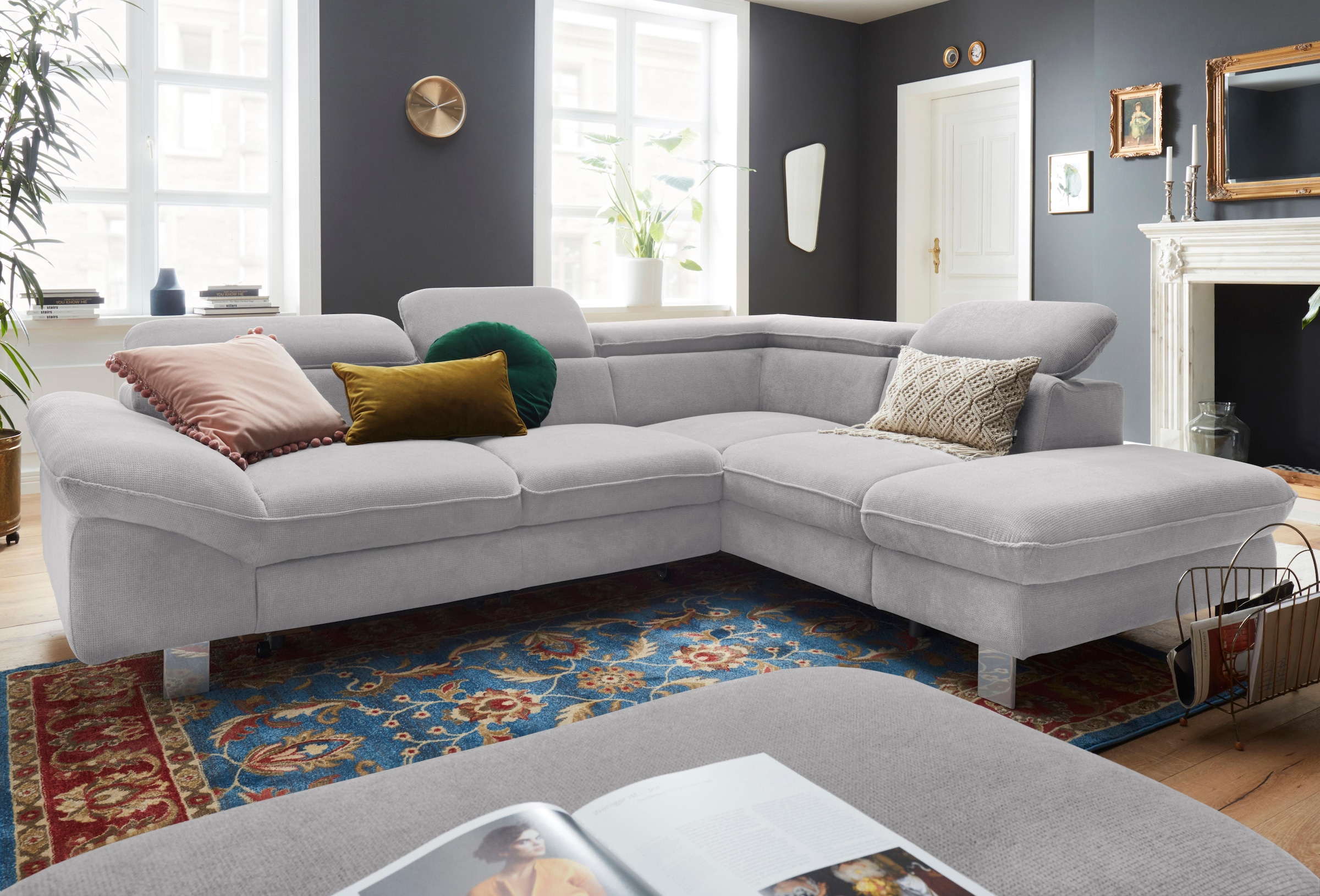 COTTA "Driver L-Form" mit Kopfteilverstellung, wahlweise mit Bettfunktion & günstig online kaufen