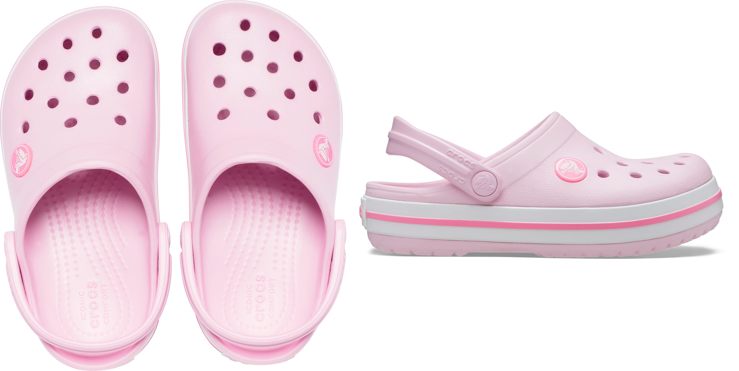 Crocs Clog »Crocband Clog«, Sandale, Sommerschuh, Badeschuh mit Lüftungsöffnungen