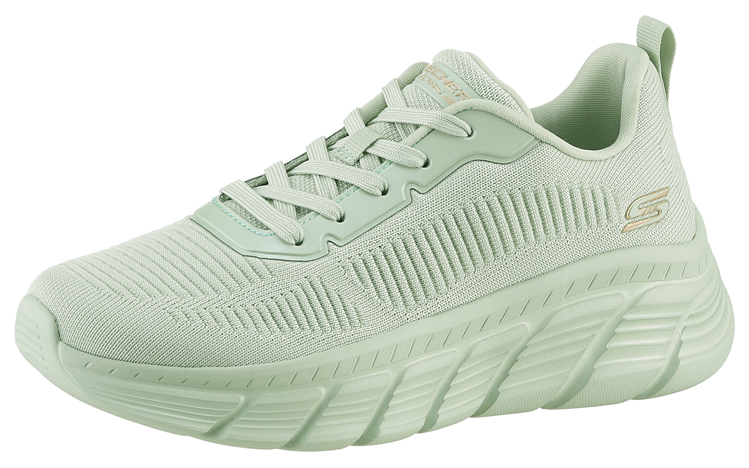 Skechers Sneaker »BOBS B FLEX HI-FLYING HI«, Trainingsschuh, Schnürschuh, Freizeitschuh in veganer Verarbeitung