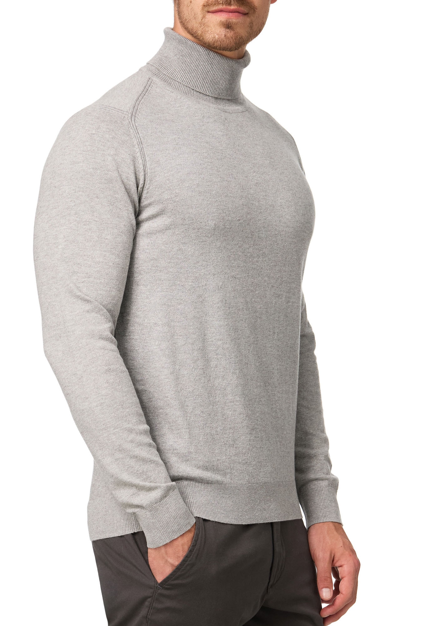 Indicode Rollkragenpullover »INBurns«