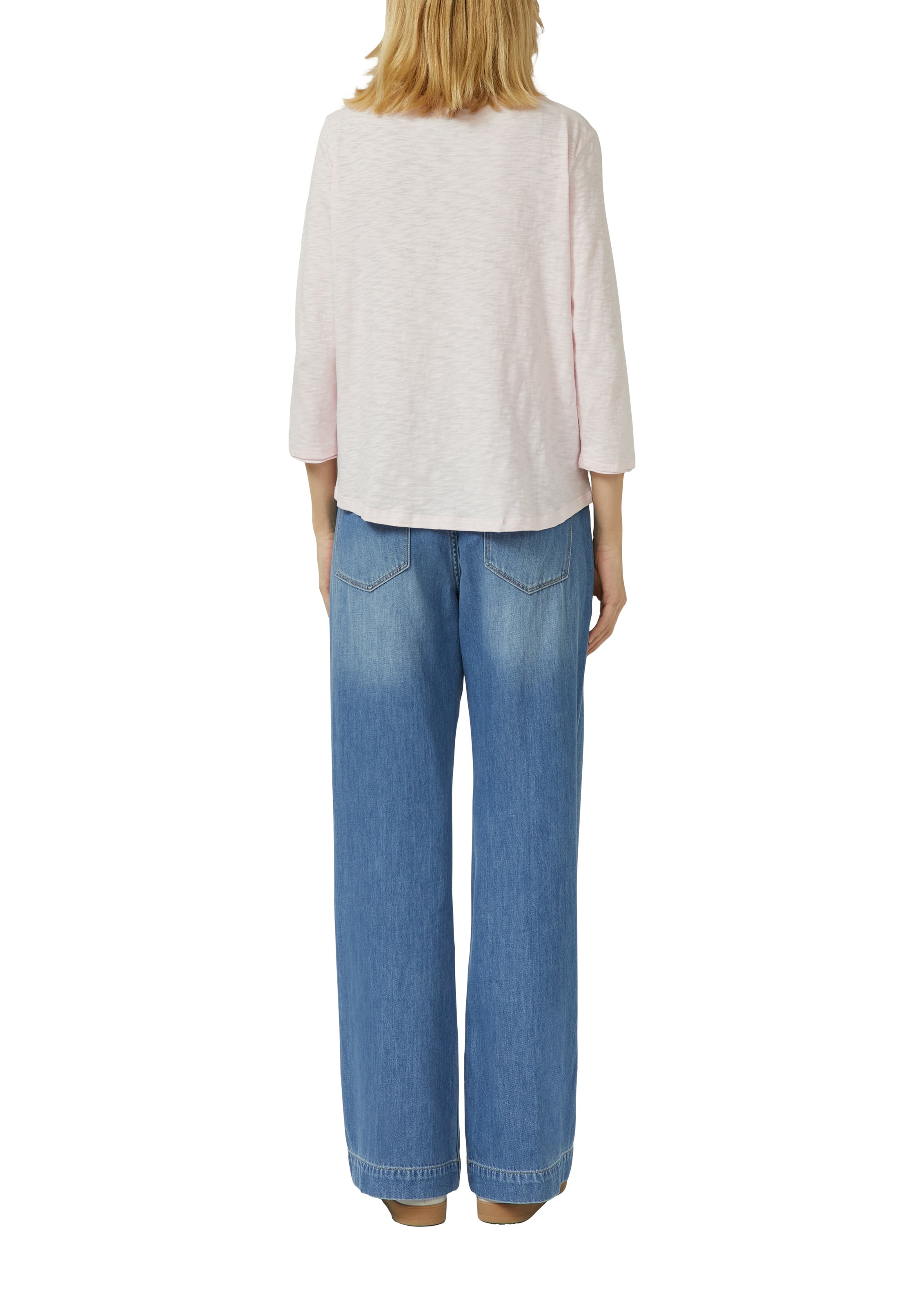 s.Oliver Langarmshirt aus Flammgarn günstig online kaufen