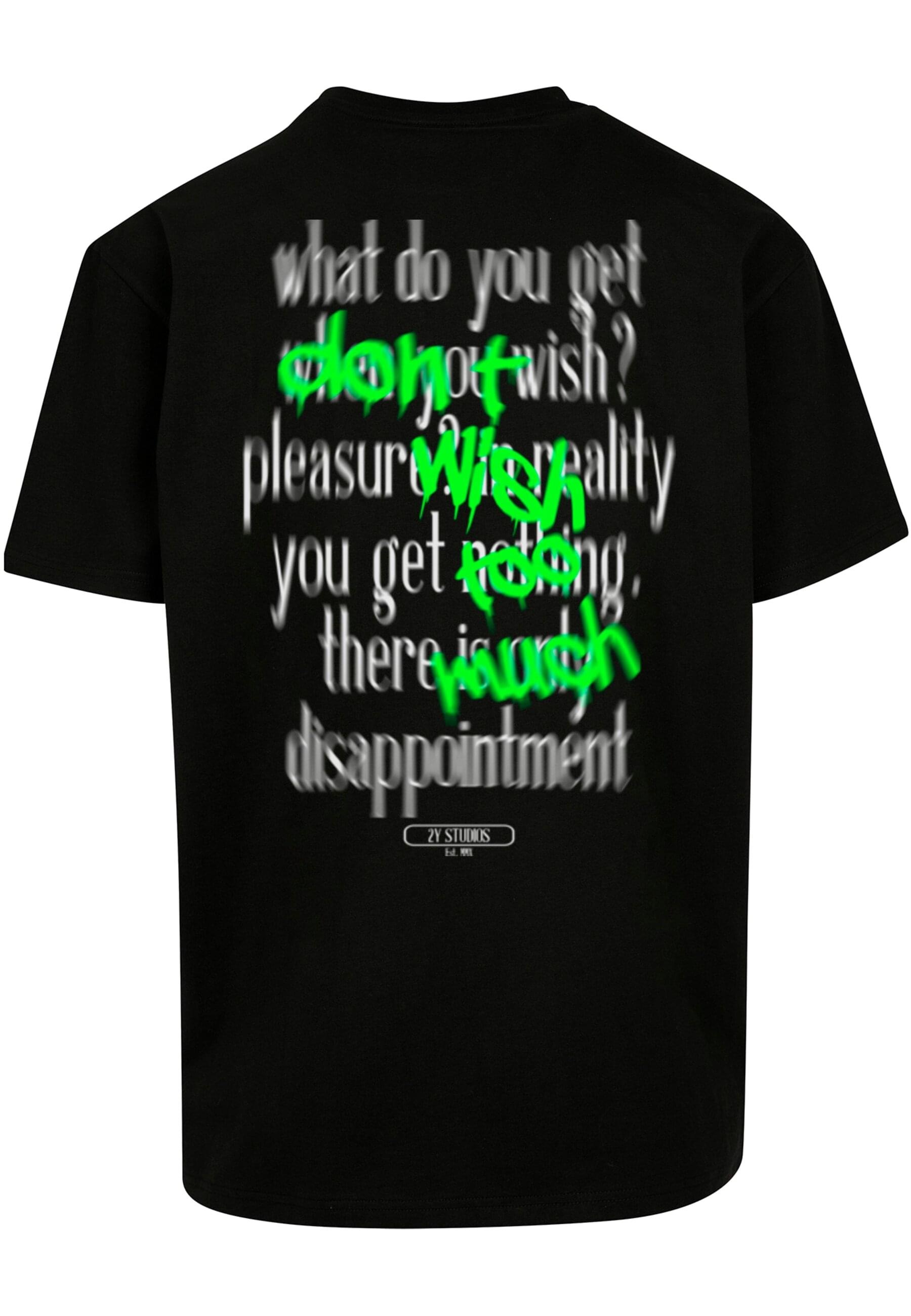2Y Studios T-Shirt "2Y Studios Herren DONT WISH TEE" 1 Stk. tlg. günstig online kaufen