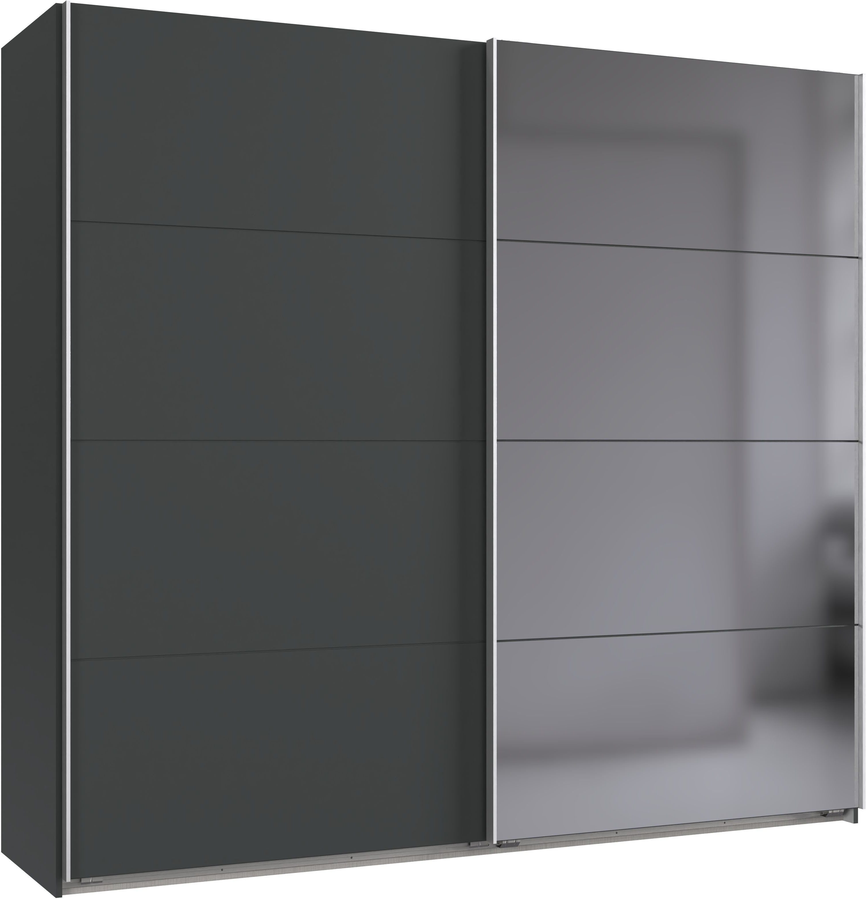 Wimex Schwebetürenschrank "Ernie Kleiderschrank mit Spiegel, Made in Germany" Wähle aus verschiedenen Größen deinen perfekten Stauraum, Schlafzimmerschrank in verschiedenen Breiten