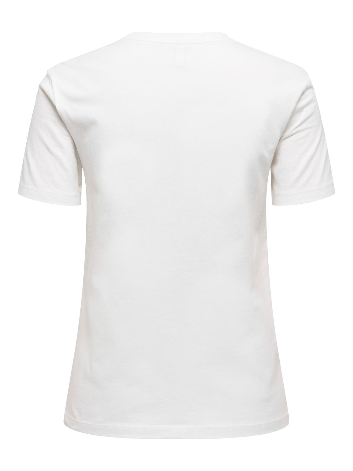 ONLY Kurzarmshirt "ONLPOLLY LIFE REG S/S POCKET TOP BOX JRS" Baumwolle, reg günstig online kaufen