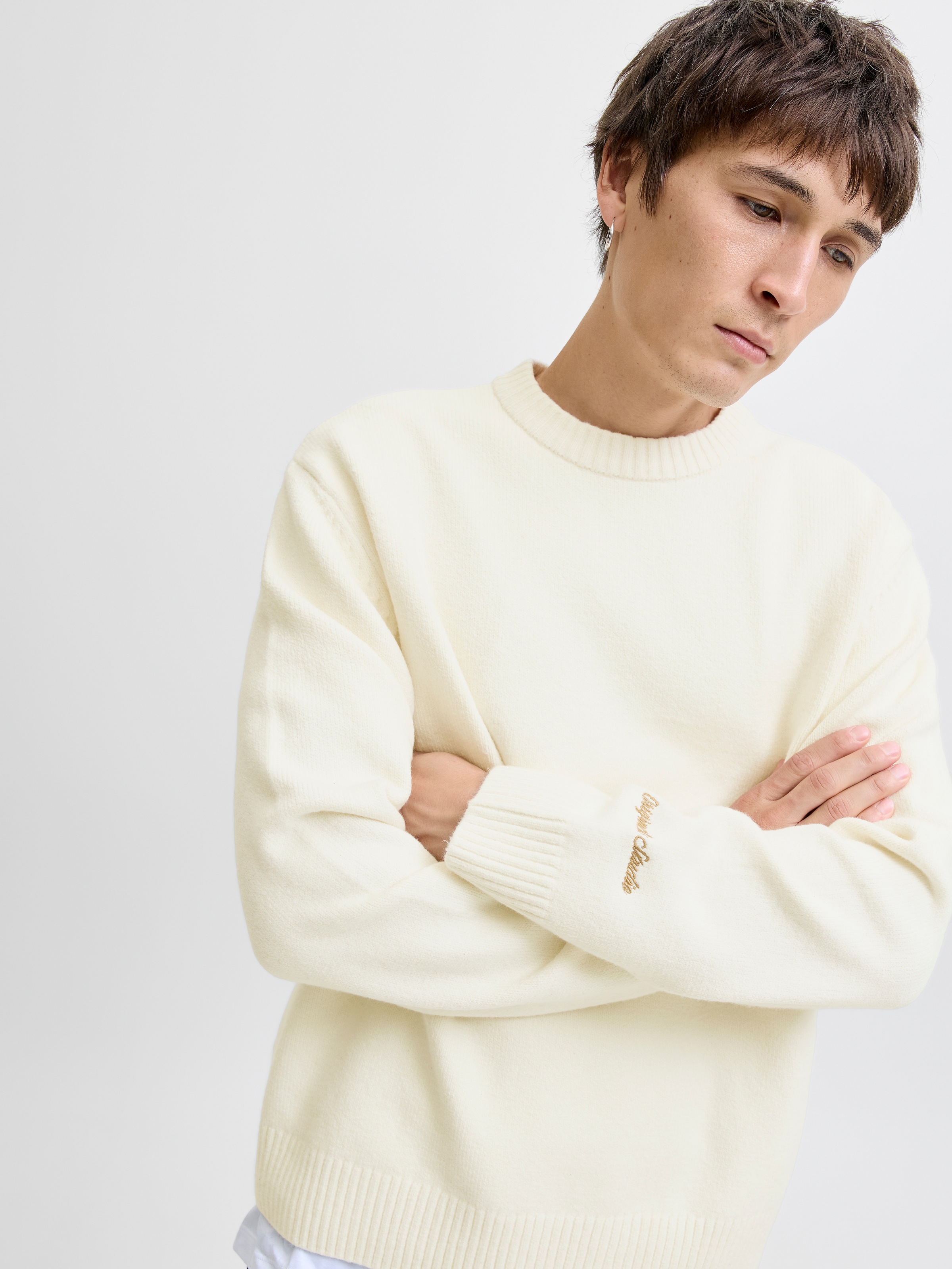 Jack & Jones Strickpullover »JORNORREBRO KNIT CREW NECK SN«