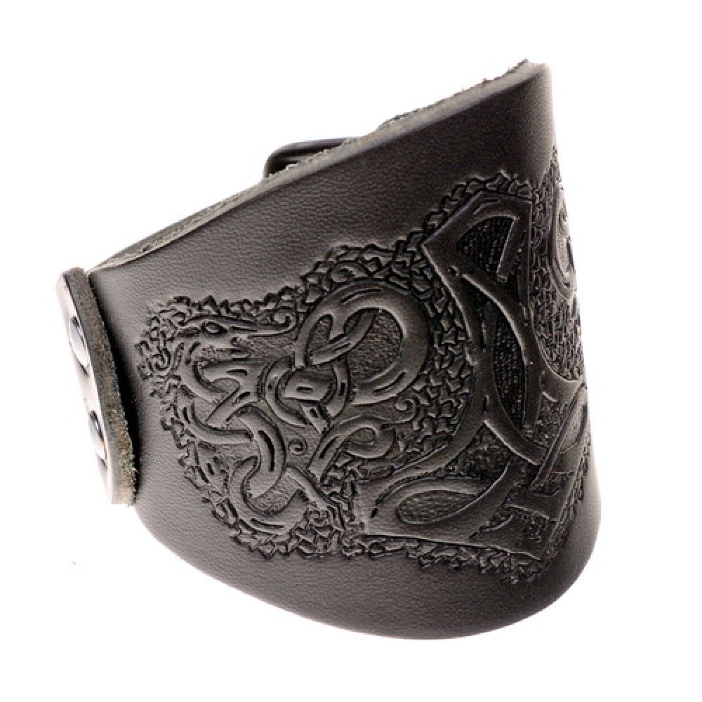 Adelia´s Armband »Wikinger / Mittelalter Armband Geprägtes Armband Mjölnir«, World of the Vikings