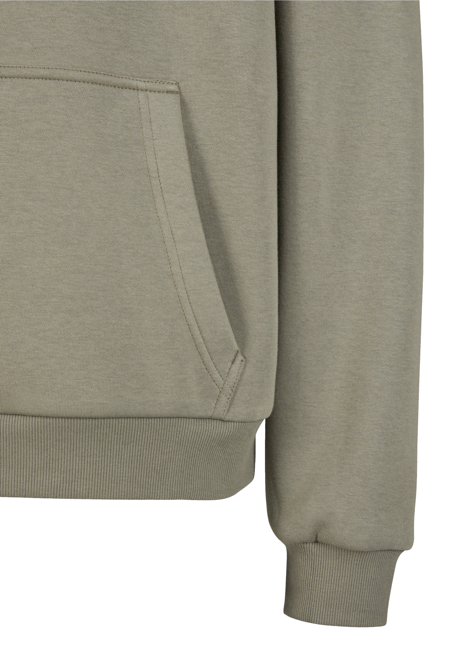 Urban Classics Sweat à Capuche Fluffy Vert Pâle XS 3