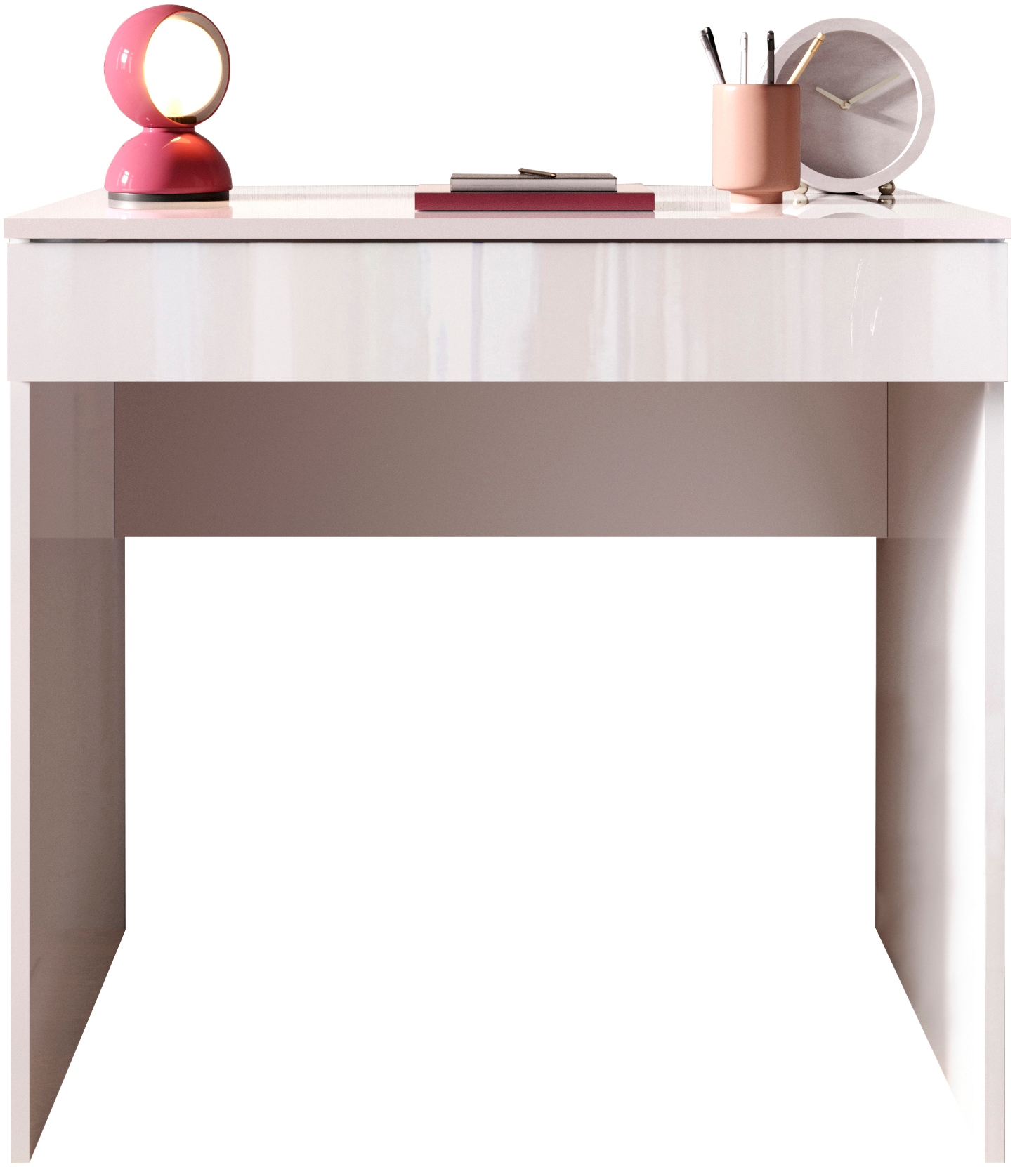 LC Schreibtisch »Basic, Computertisch mit 1 Schublade«, Arbeitstisch, Schminktisch in versch. Farben, Breite 78 oder 110 cm