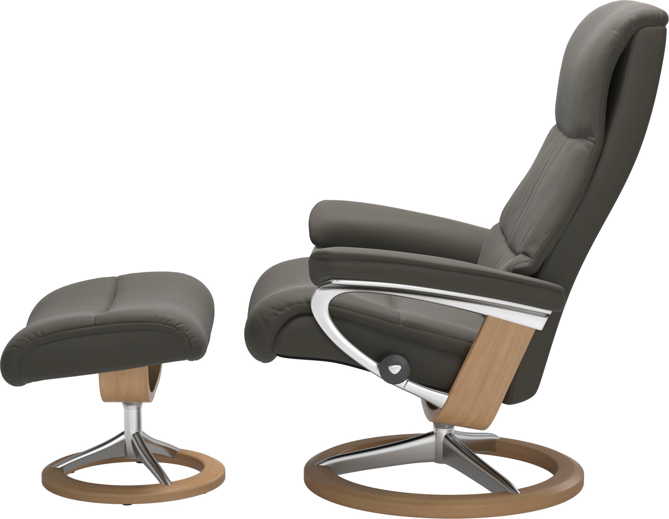 Stressless® Fußhocker »View«, mit Signature Base,Gestell Eiche