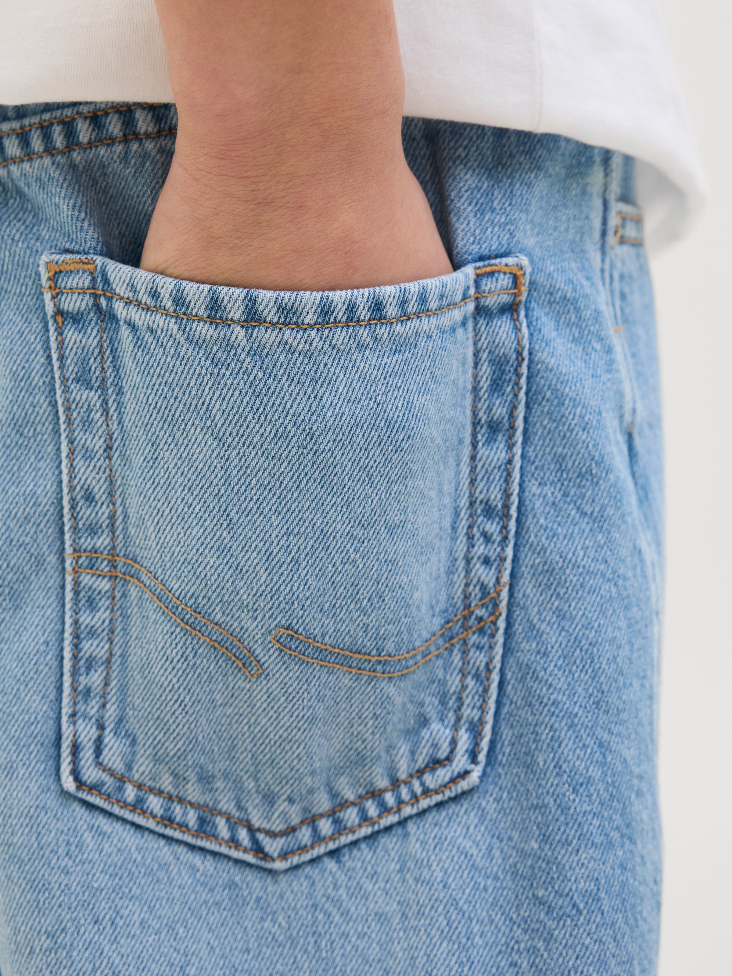 Thumbnail - Jack & Jones Junior Shorts "JJITONY locker und pflegeleicht für Alltag" unifarben, modisch, relaxed fit, Web