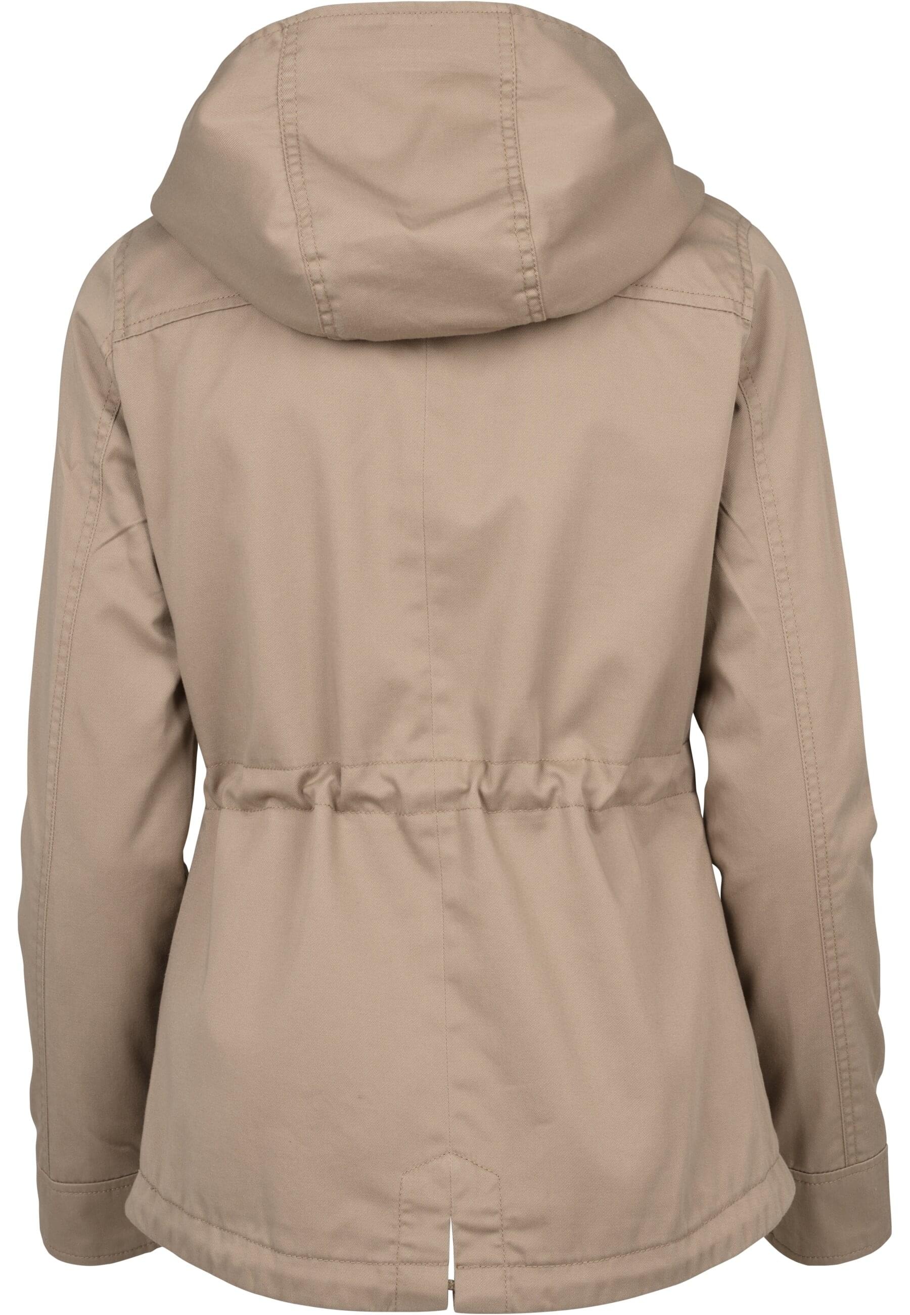 URBAN CLASSICS Winterjacke »Urban Classics Damen Ladies Basic Cotton Parka«, (1 St.), mit Kapuze