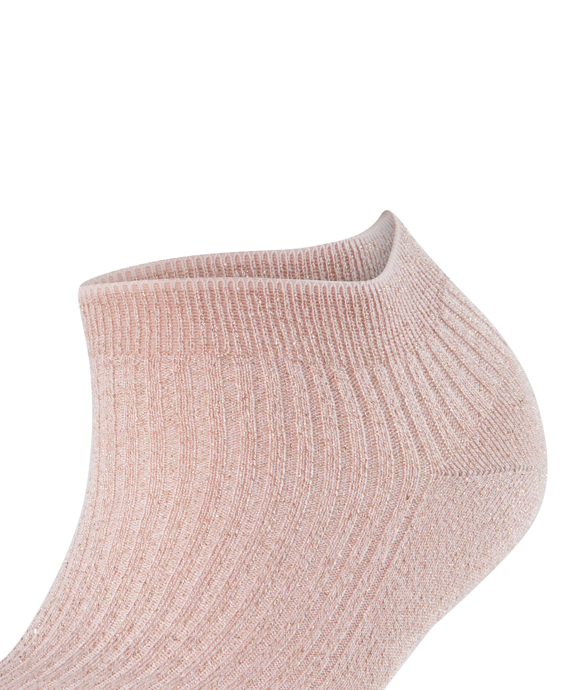 FALKE Sneakersocken »Shiny Rib« mit gerippter Struktur, aus Viskose-Mischung, atmungsaktiv