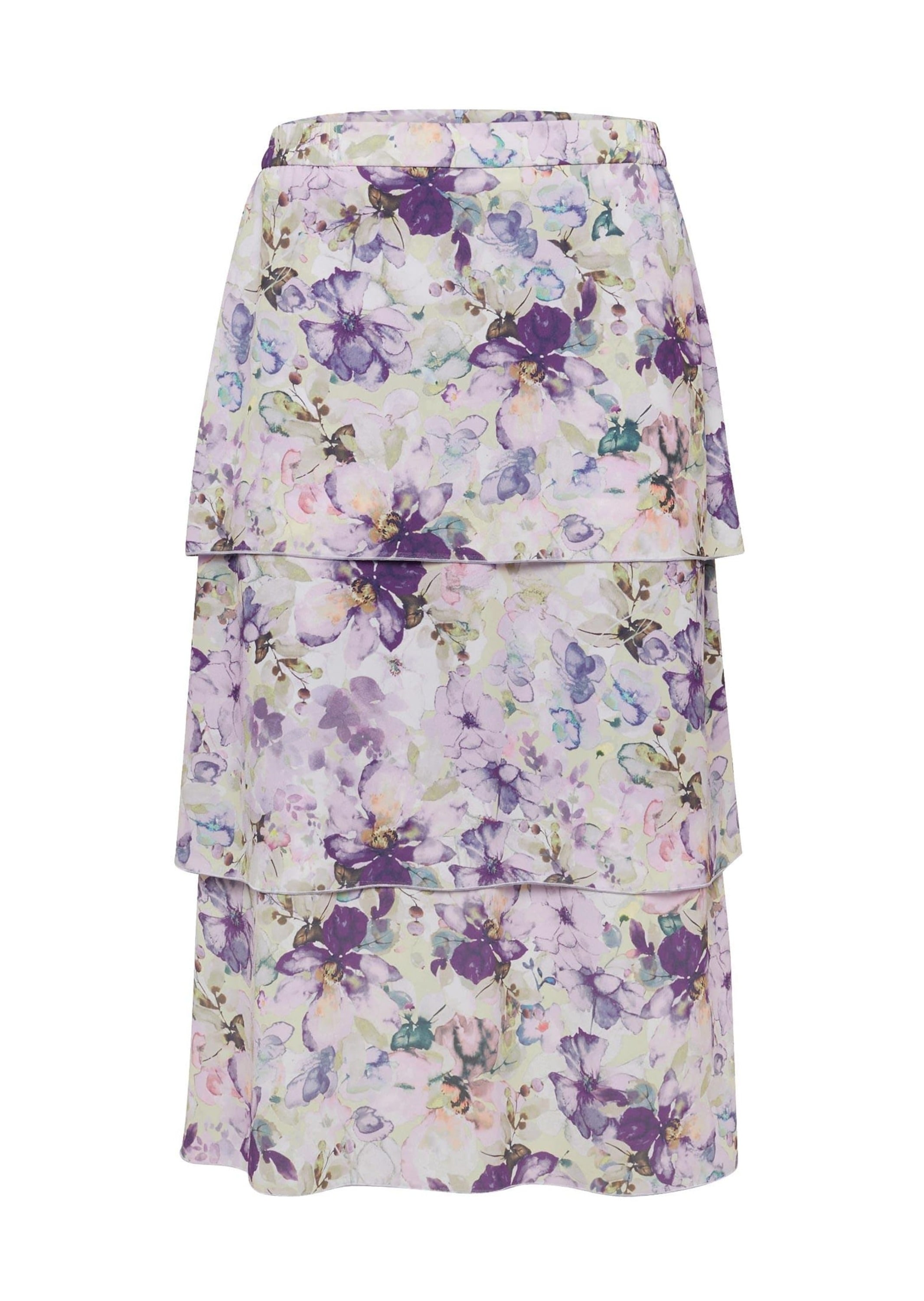 GOLDNER Jerseyrock "Leicht schwingender Druckrock" günstig online kaufen