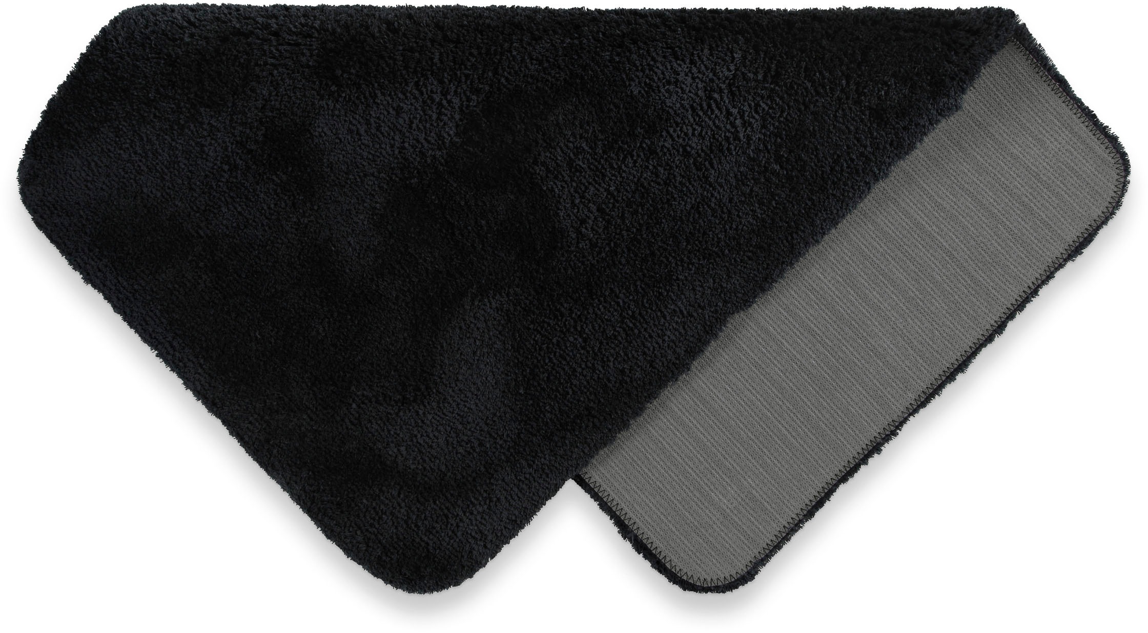 Homie Living Badematte »Porto Azzurro« Höhe 30 mm rutschhemmend beschichtet fußbodenheizungsgeeignet | schnell trocknend Badteppich, uni, rechteckig & rund, waschbar, Badezimmerteppich