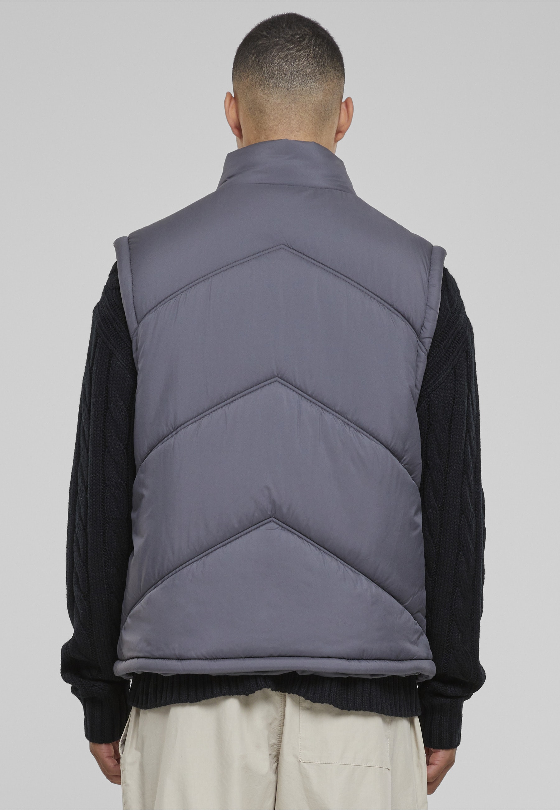 URBAN CLASSICS Steppweste »Urban Classics Herren Arrow Puffer Vest« 1 Stk.