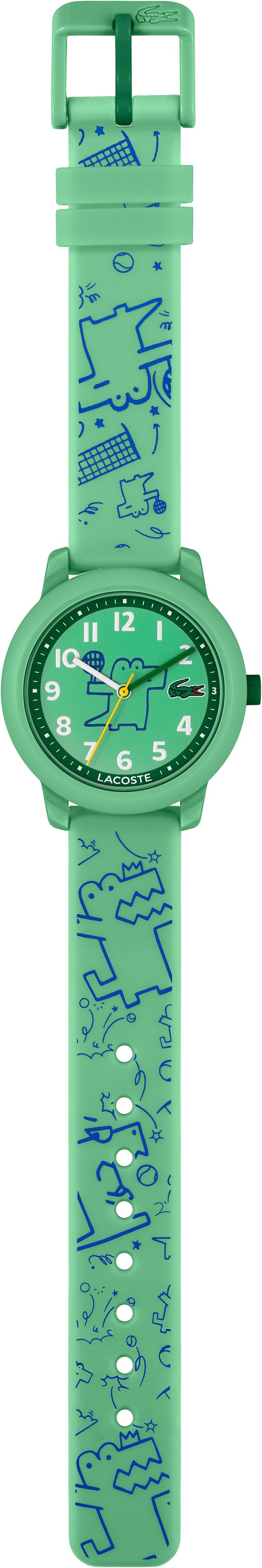 Lacoste Quarzuhr »LACOSTE.12.12 KIDS« Armbanduhr, Kinderuhr, Silikonarmband, Geschenkidee