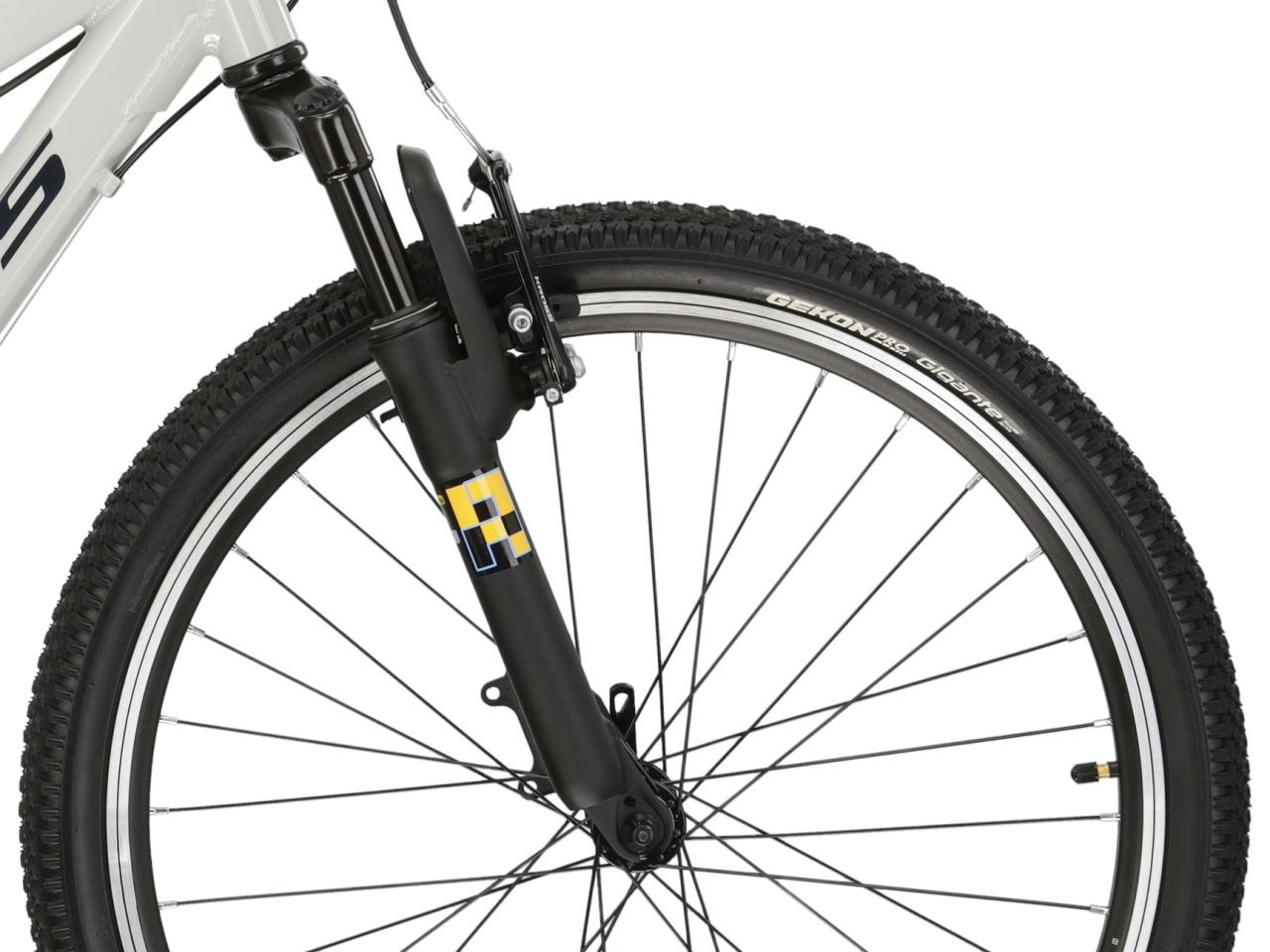 Kross Kinderfahrrad »KROSS Kinderad 24" Dust JR 1.0 Grau 8 Gänge« 8 Gang Shimano TOURNEY TX800 Schaltwerk Kettenschaltung