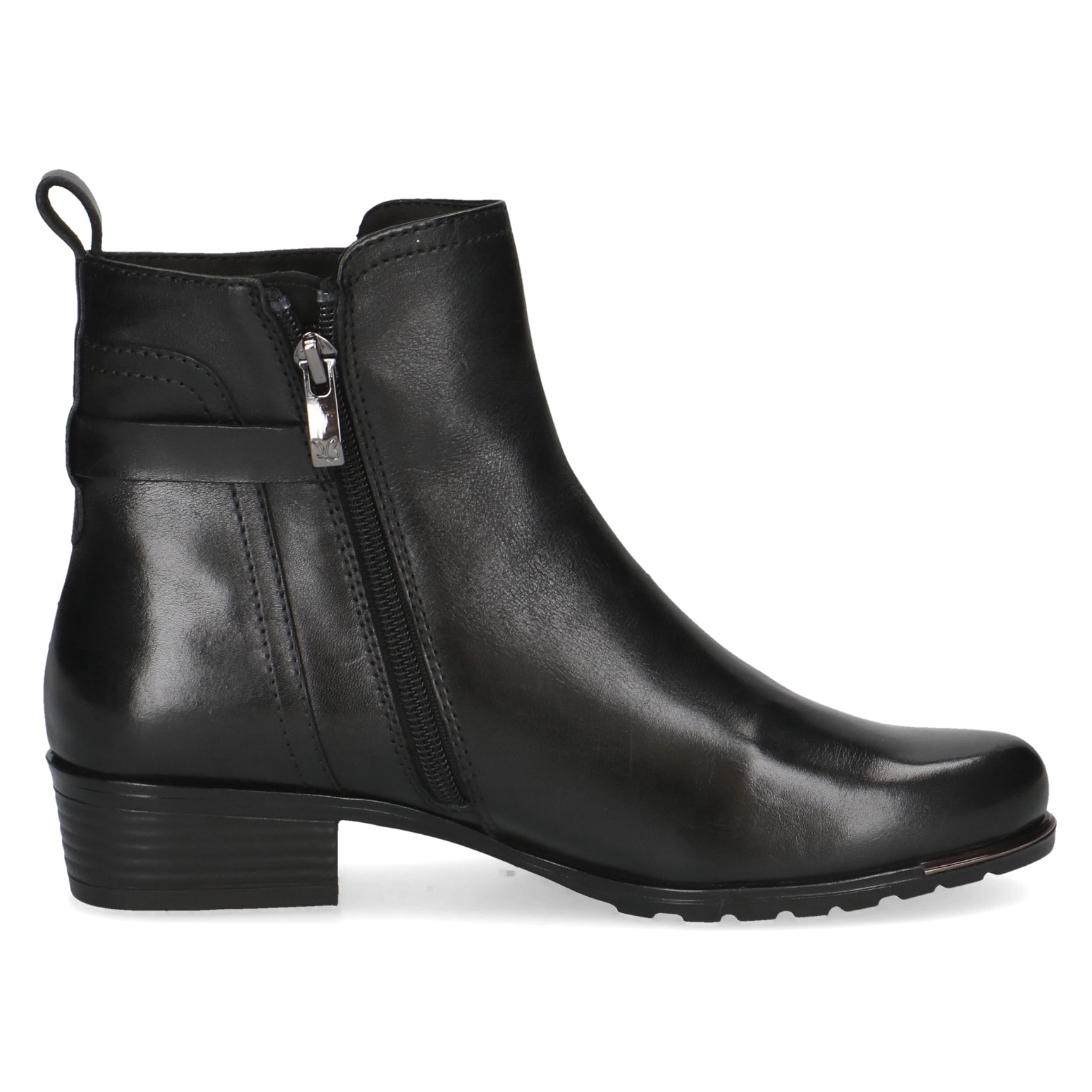 Caprice Stiefelette, Blockabsatz, Businessschuh, Boots mit hübschem Zierelement