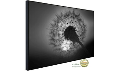 Papermoon Infrarotheizung »Blume Schwarz & Weiß«, sehr angenehme Strahlungswärme kaufen