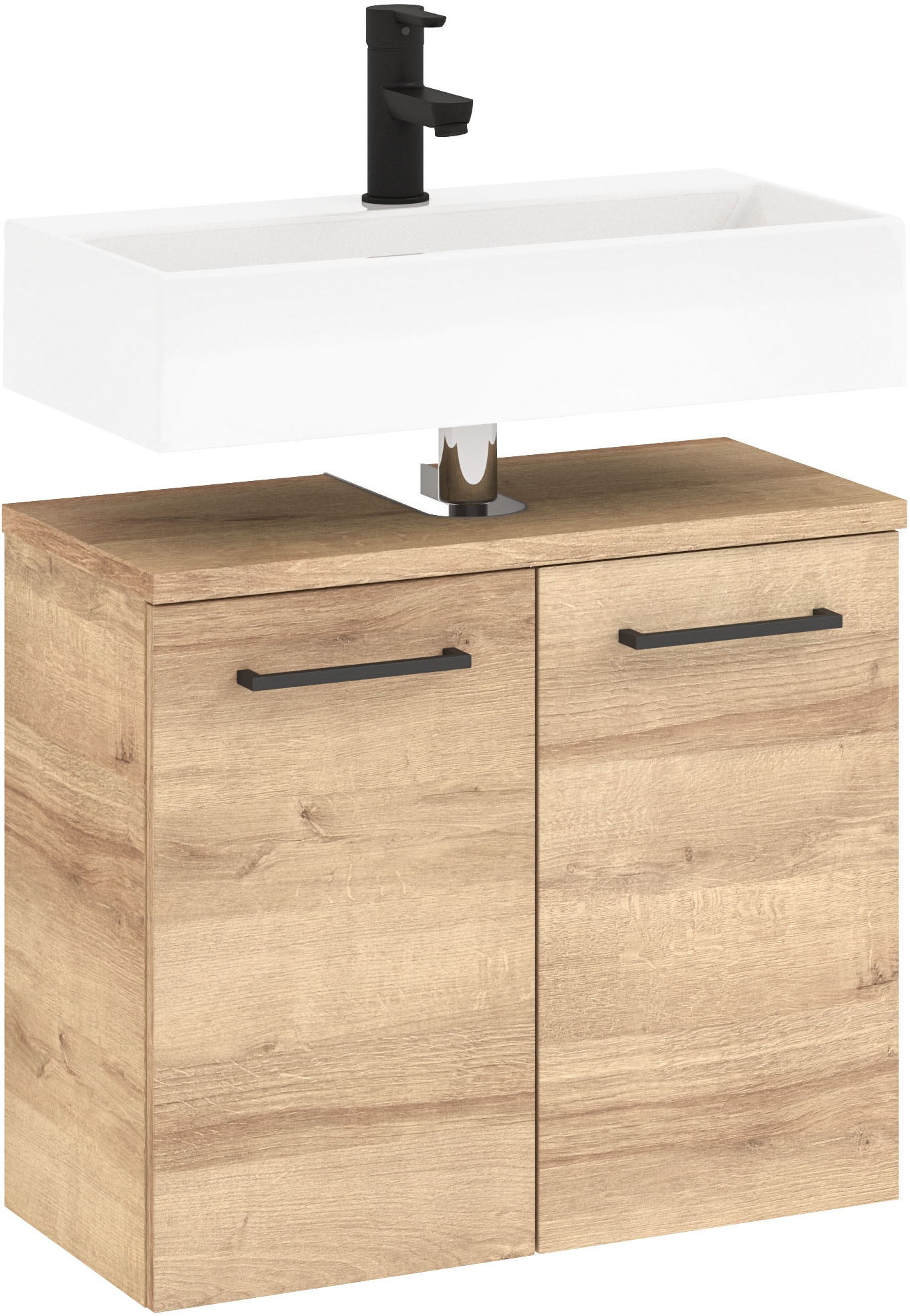 Saphir Waschbeckenunterschrank "Quickset 700, 2 Türen mit Softclose"