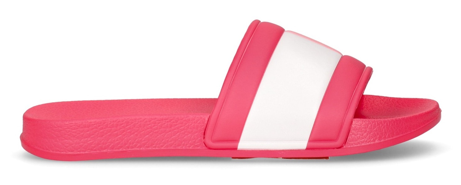 Tommy Hilfiger Badepantolette, Pool Slides, Sommerschuh, Hausschuh zum Schlupfen