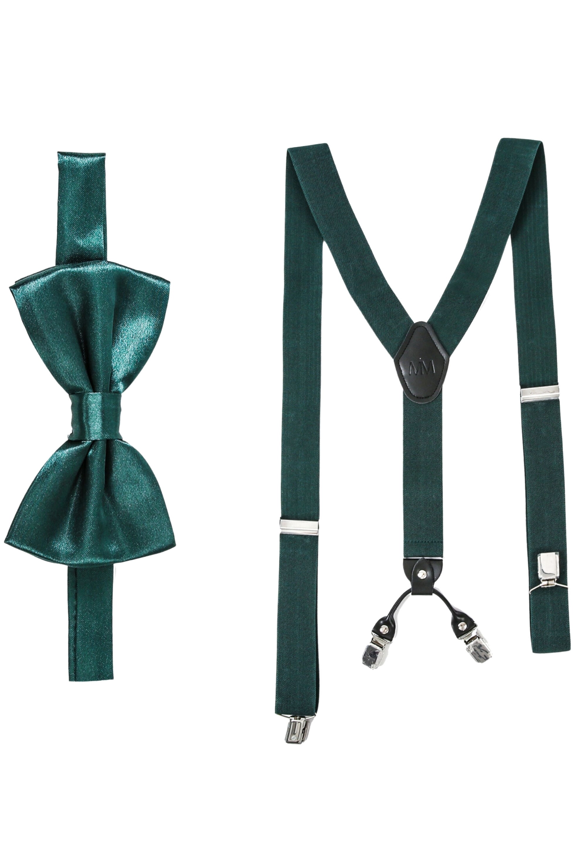 Massi Morino Hosenträger "Massi Morino Hosenträger-Set" 2 Stk. mit Fliege