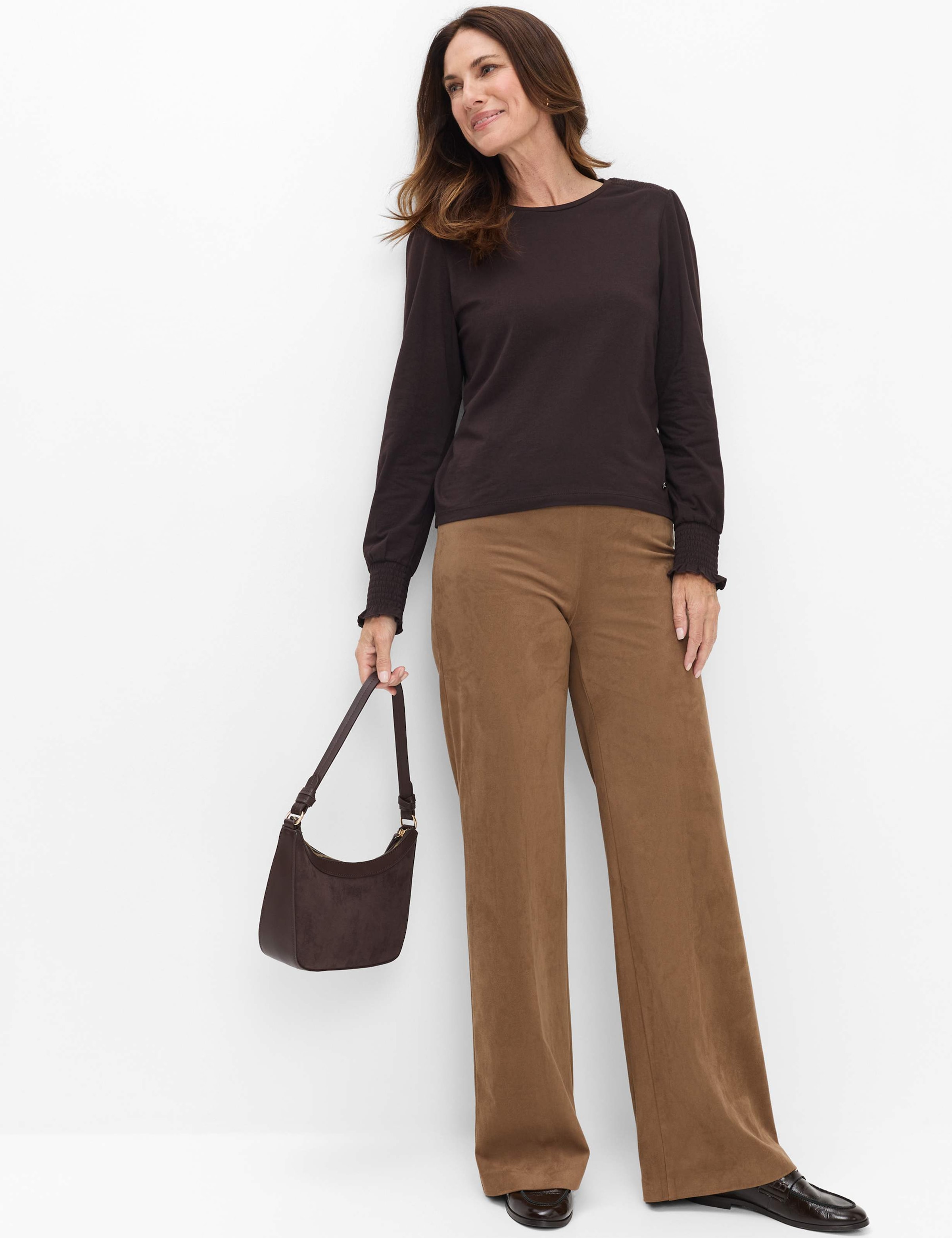 RAPHAELA by BRAX Boyfriend-Hose »Style DamenpulloverTH FLARED«