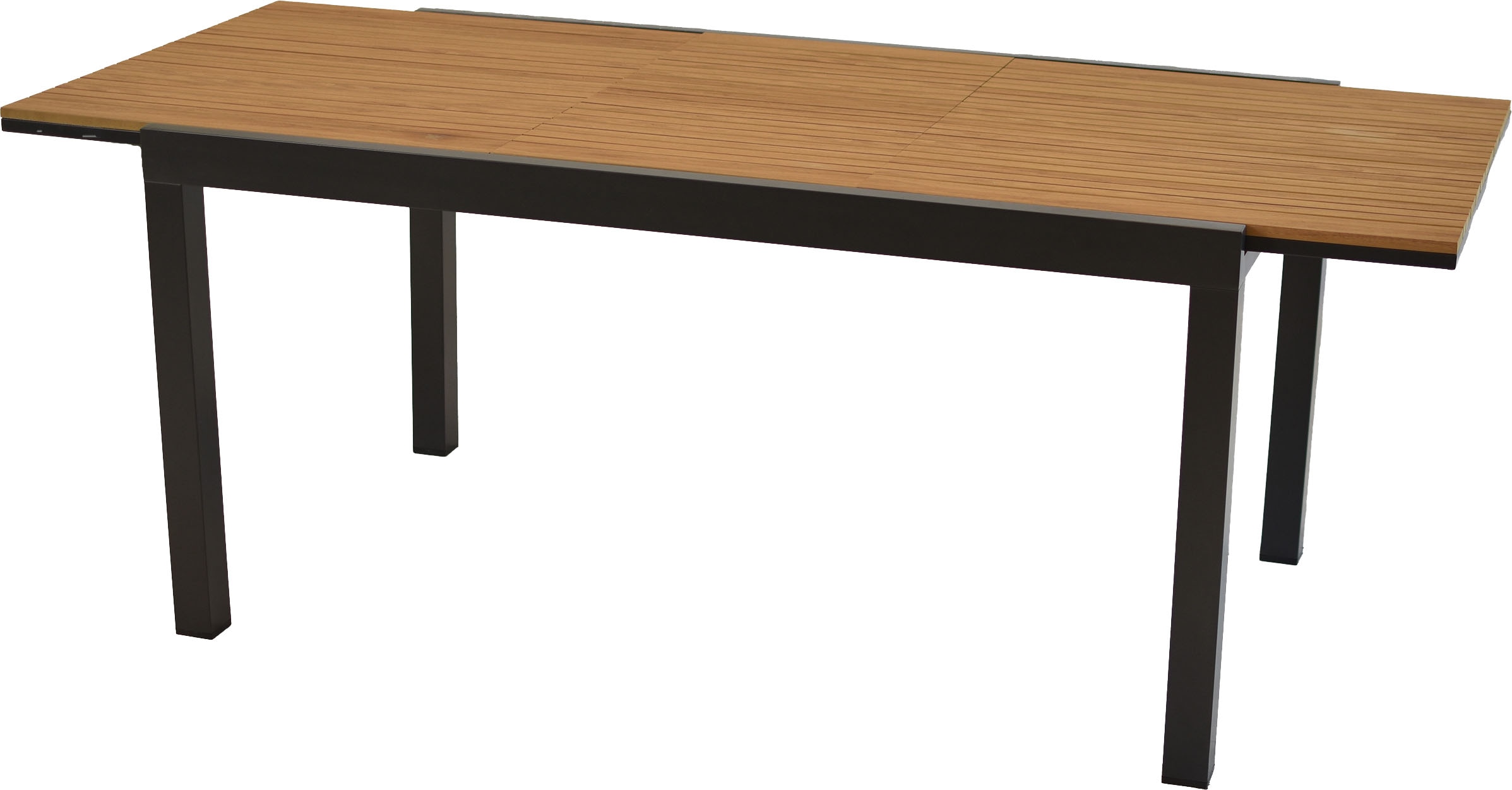 MERXX Garten-Essgruppe »Astros« Set, 7 tlg. inkl. 6 Klappsessel, 1 Ausziehtisch