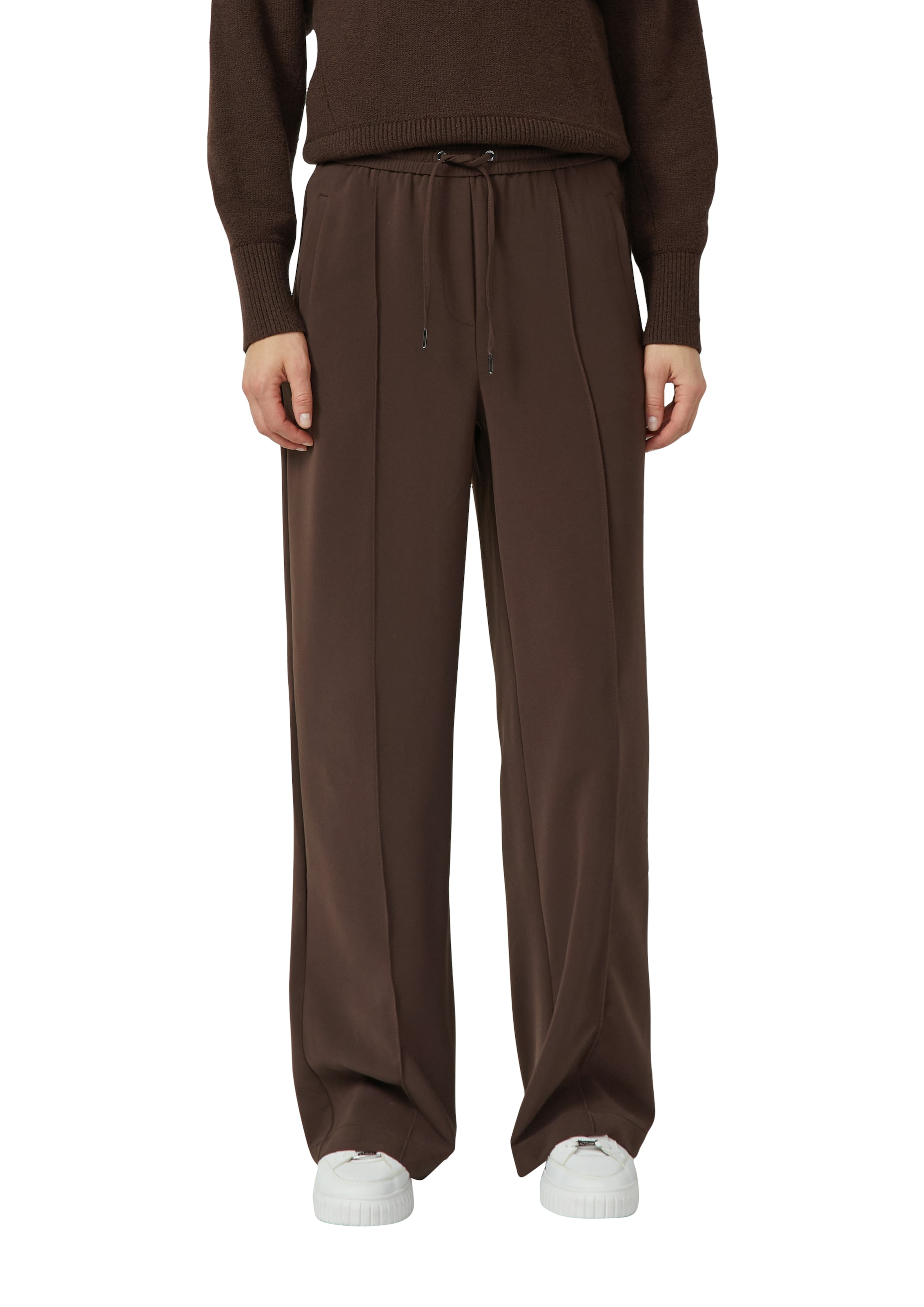 s.Oliver Stoffhose mit Bügelfalte und Kordelzug günstig online kaufen