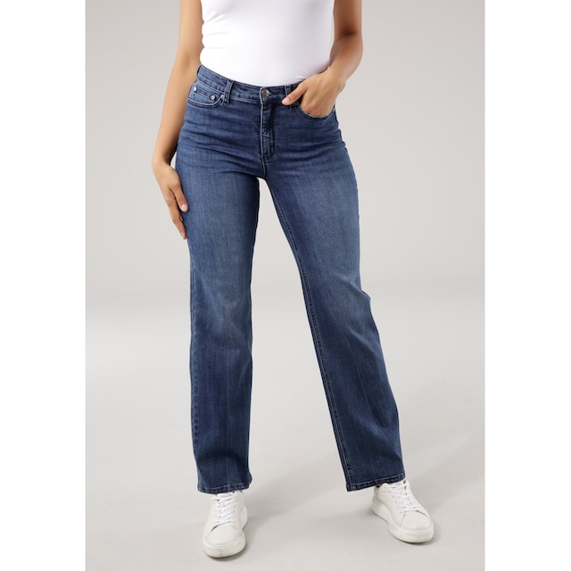 Tamaris Weite Jeans, im 5-pocket-Style bestellen | BAUR