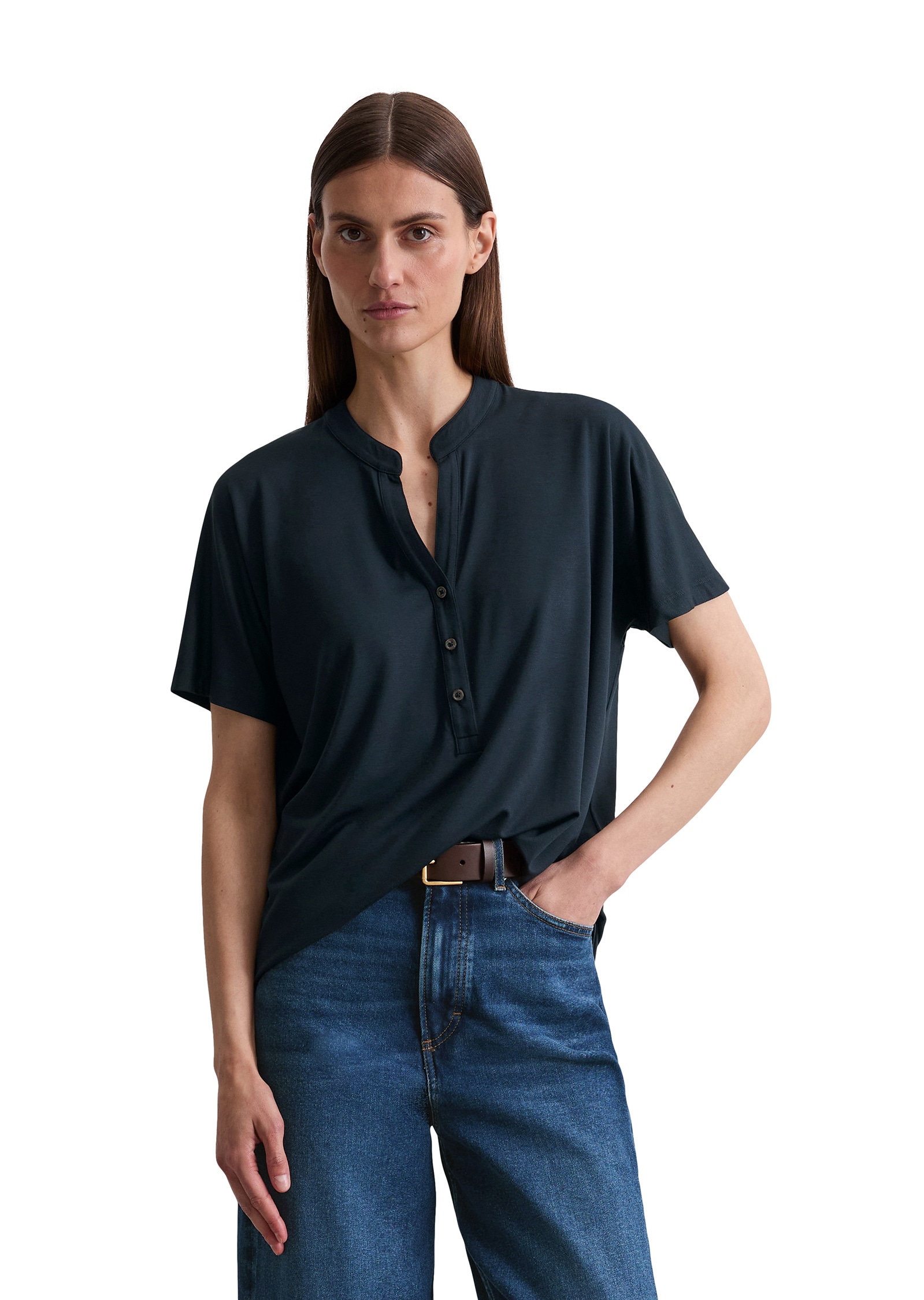 Marc OPolo T-Shirt "aus LENZING™ ECOVERO™" günstig online kaufen
