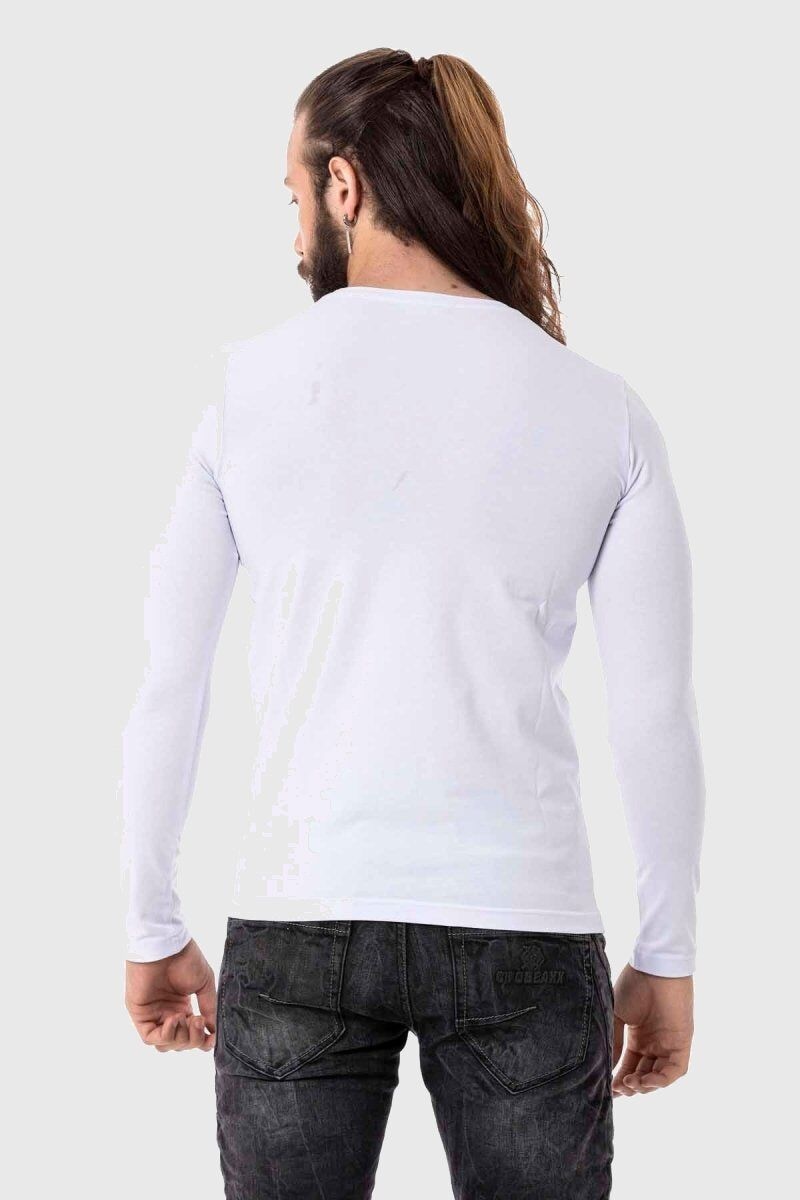 Cipo & Baxx T-Shirt »Sweatshirts«, mit coolem Effekt-Print