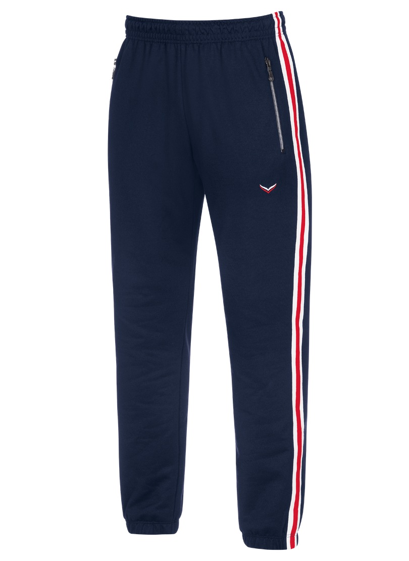 Trigema Sweathose »TRIGEMA Jogginghose mit Seitenstreifen«, (1 tlg.)