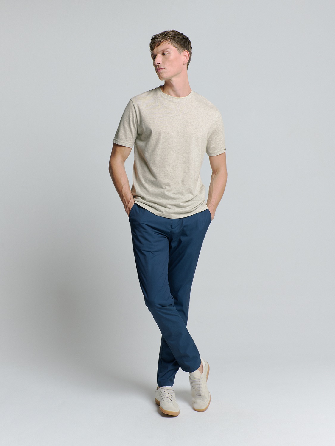 NO EXCESS T-Shirt »No Excess T-Shirt mit Rundhalsausschnitt«
