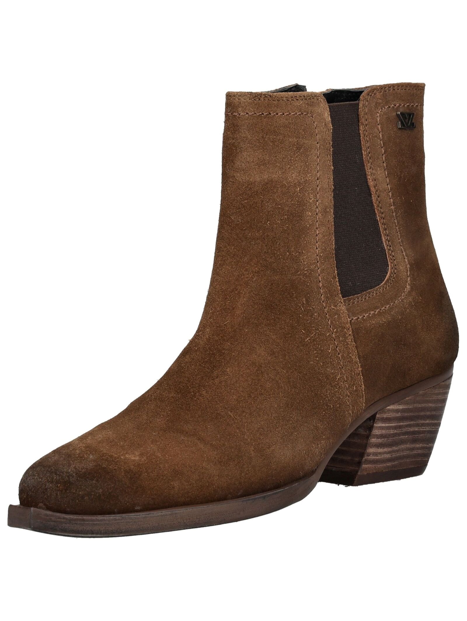Lazamani Bikerboots "Lazamani Stiefelette Veloursleder/Textil" günstig online kaufen