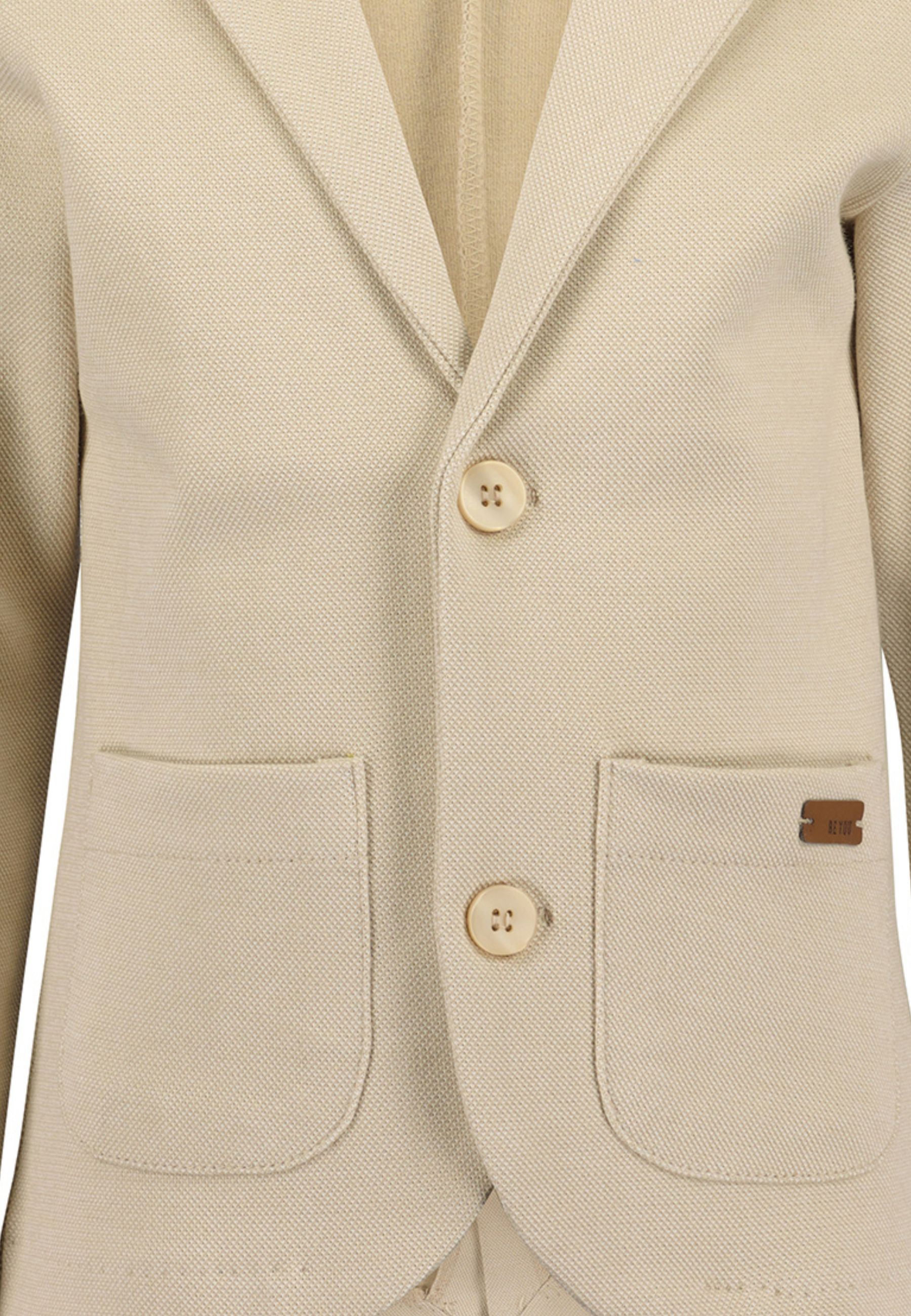 Thumbnail - Blue Seven Sweatjacke Sweatblazer, Einreiher mit Reversekragen