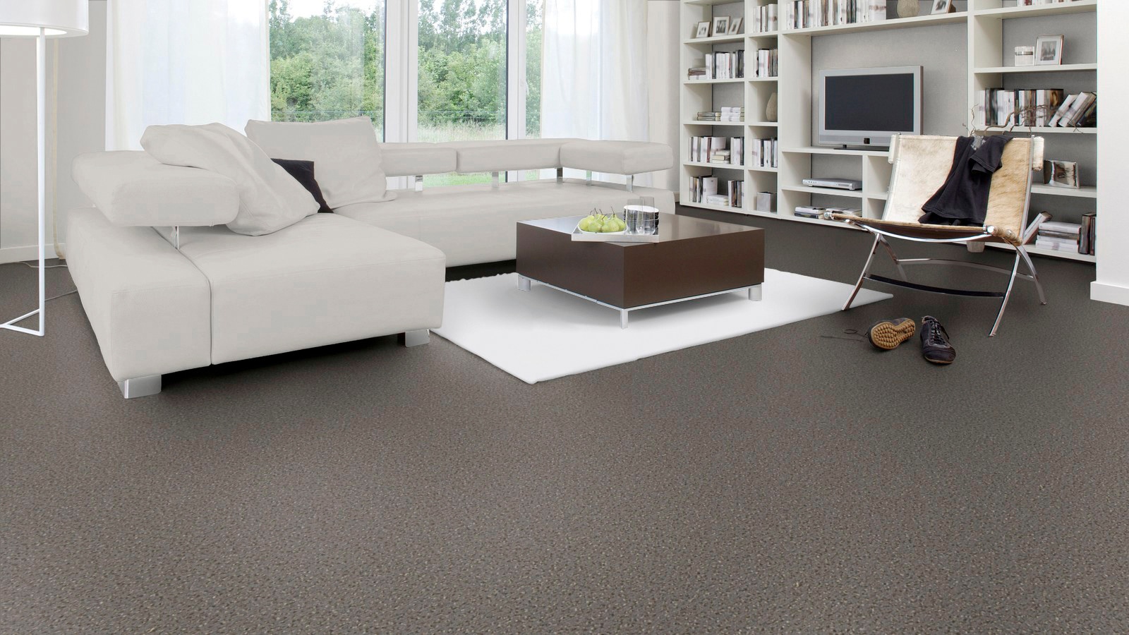Vorwerk Teppichboden »Passion 1006 (Riva), Velours - gemustert, Made in Germany«, rechteckig, 6,7 mm Höhe, Wohnzimmer, Schlafzimmer, Kinderzimmer, Breite 400/500 cm