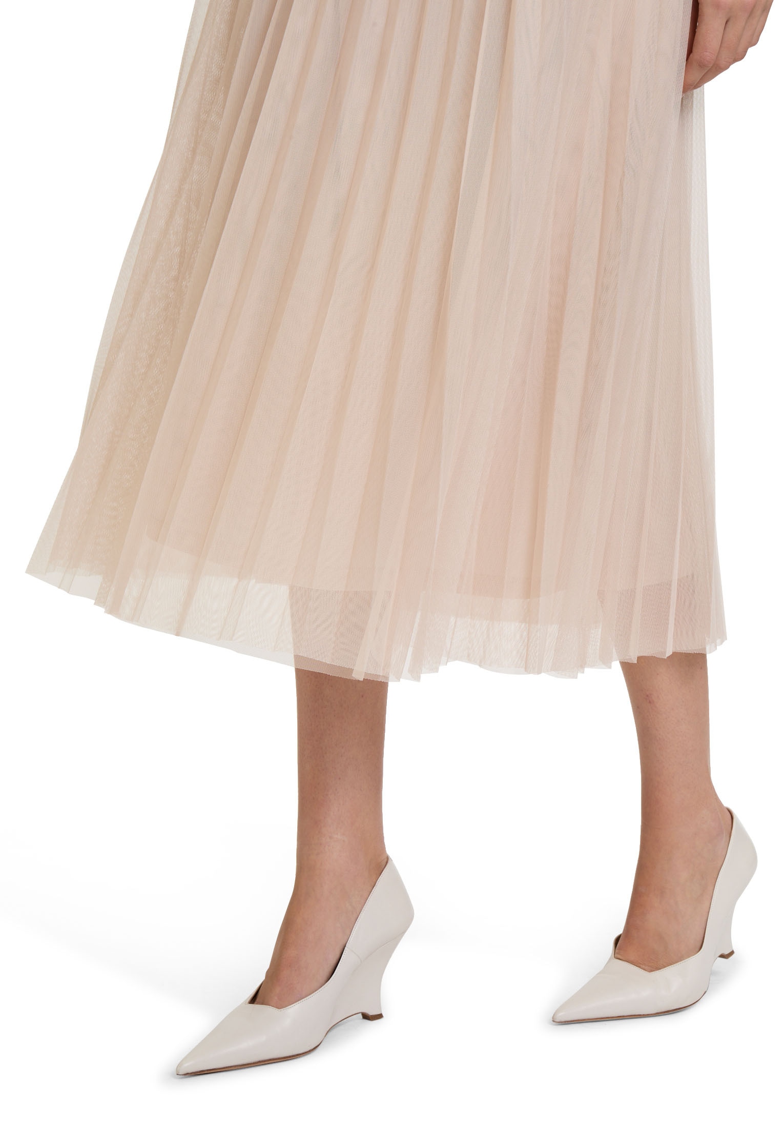 Betty&Co Midirock »Betty & Co Damen Midirock mit Plissee«, Plissee