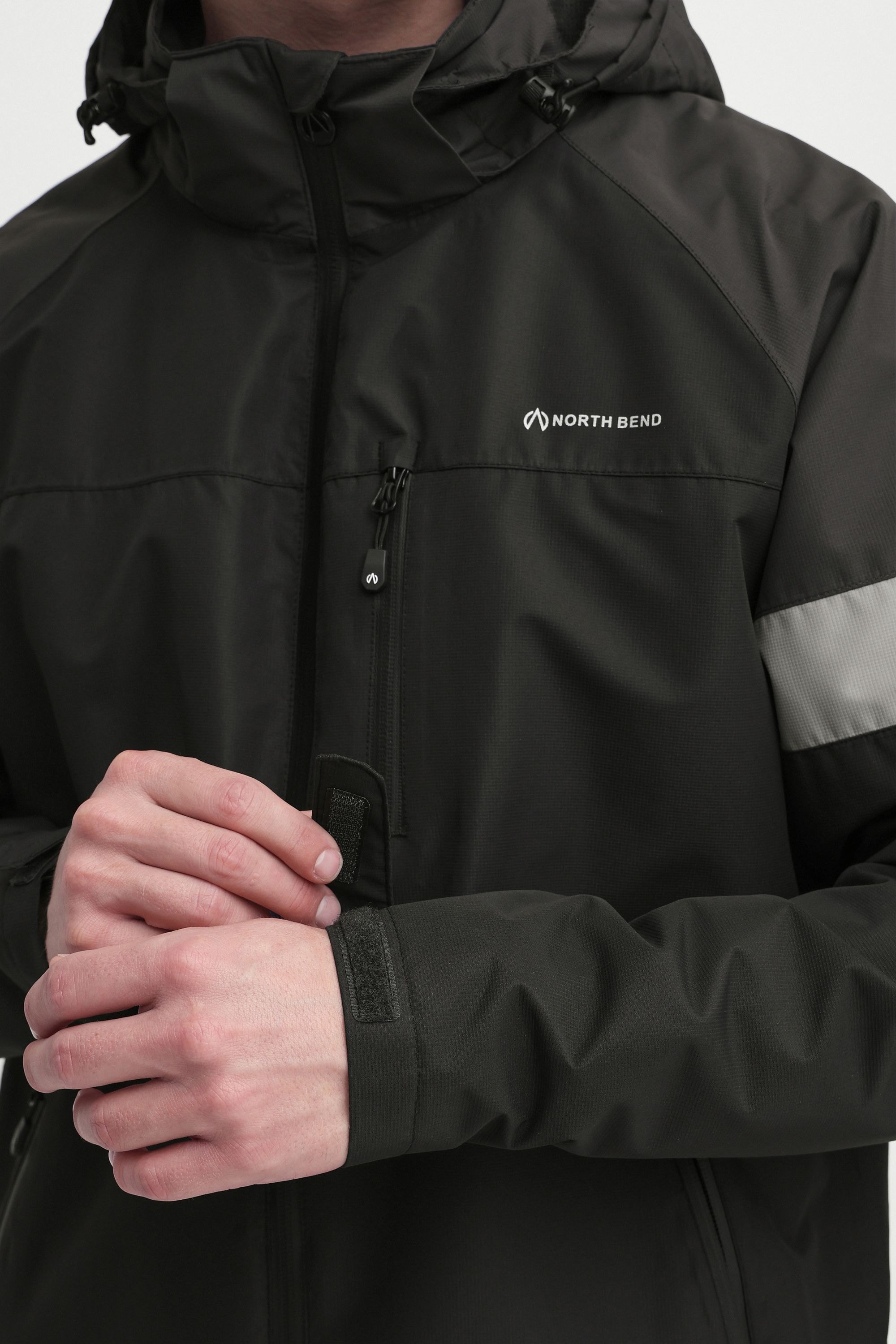 North Bend Funktionsjacke »Funktionsjacke NBTompkins M W-PRO 10.000 mit wasserdichter Beschichtung«