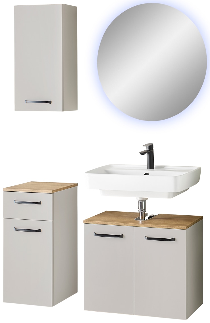 Saphir Badmöbel-Set "Badmöbel-Set Quickset 500, Waschbeckenunterschrank mit günstig online kaufen