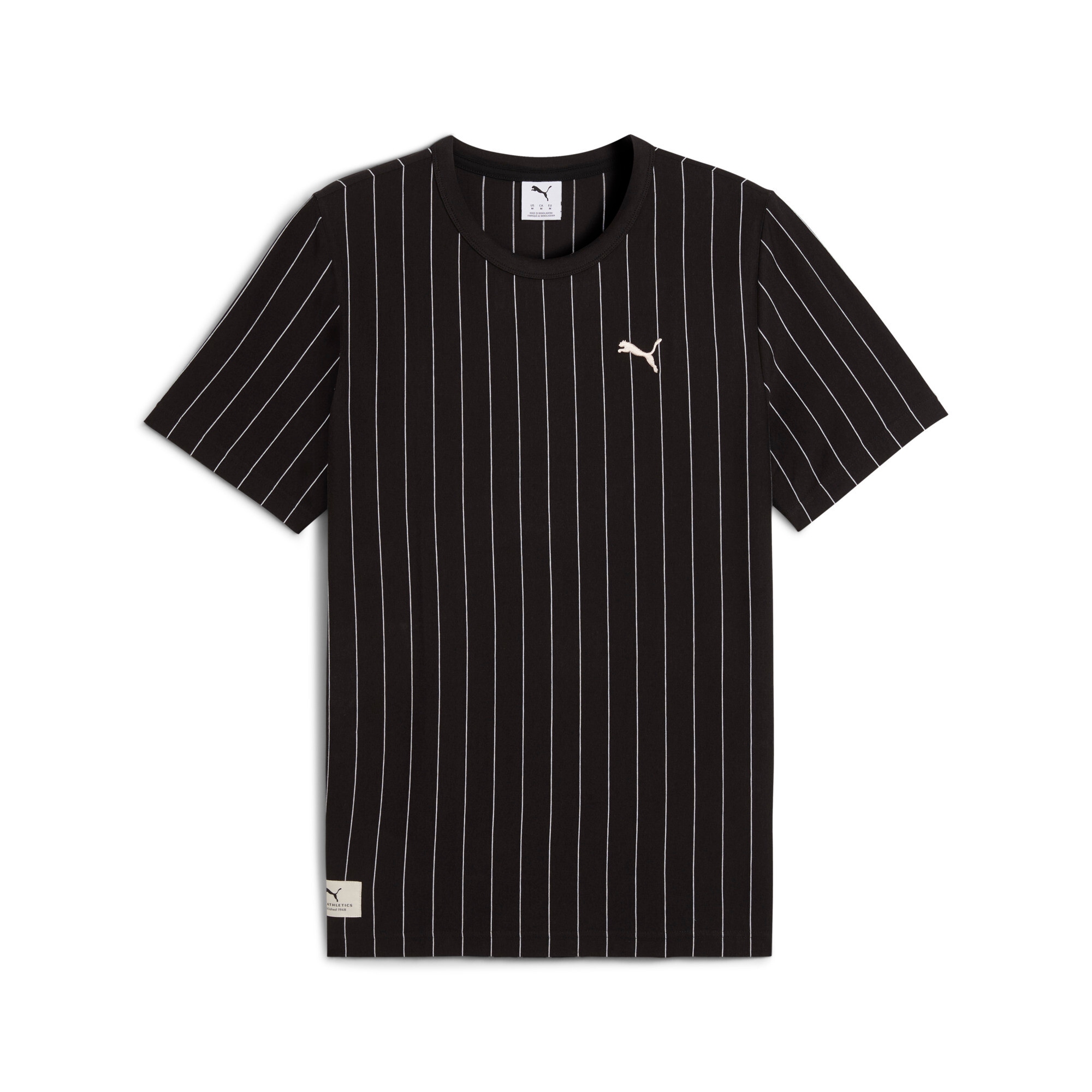 PUMA T-Shirt "CLASS STRIPED TEE" Regular Fit Passform, Rundhalsausschnitt, günstig online kaufen
