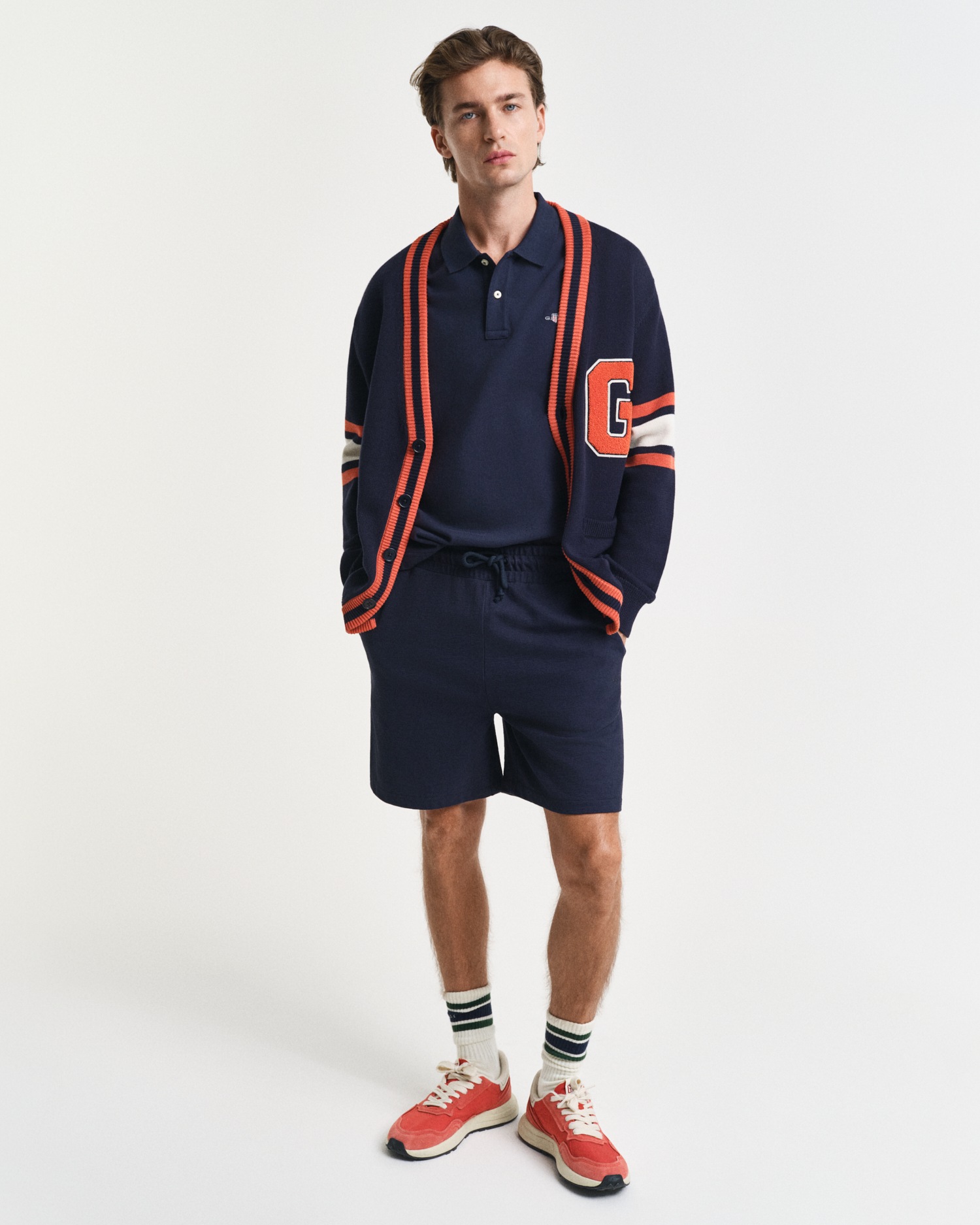 Gant Poloshirt »REG SHIELD SS PIQUE POLO« mit Logo und Flachstrickkragen 100% Baumwolle Pique