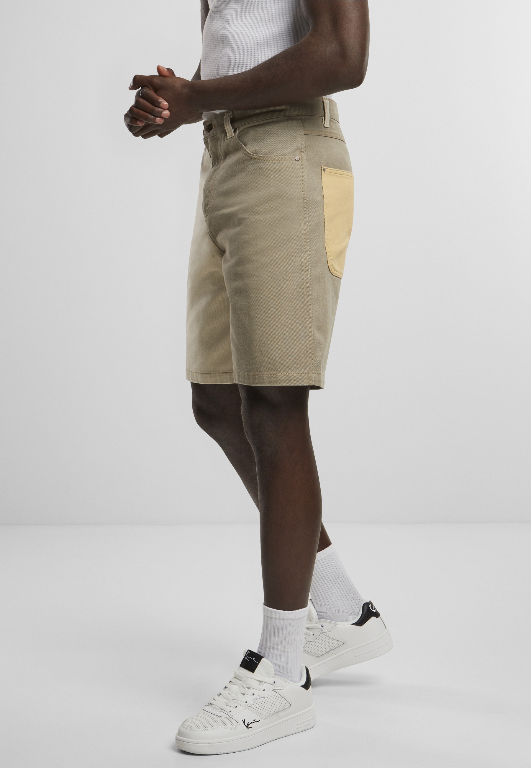 Karl Kani Shorts »Karl Kani Herren KM221-054-1 KK OG washed Block Shorts«