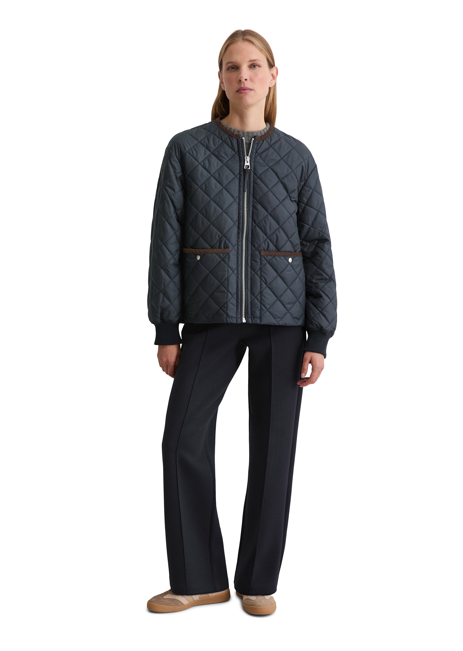 Marc O'Polo Outdoorjacke »aus recyceltem Polyester« mit Kapuze