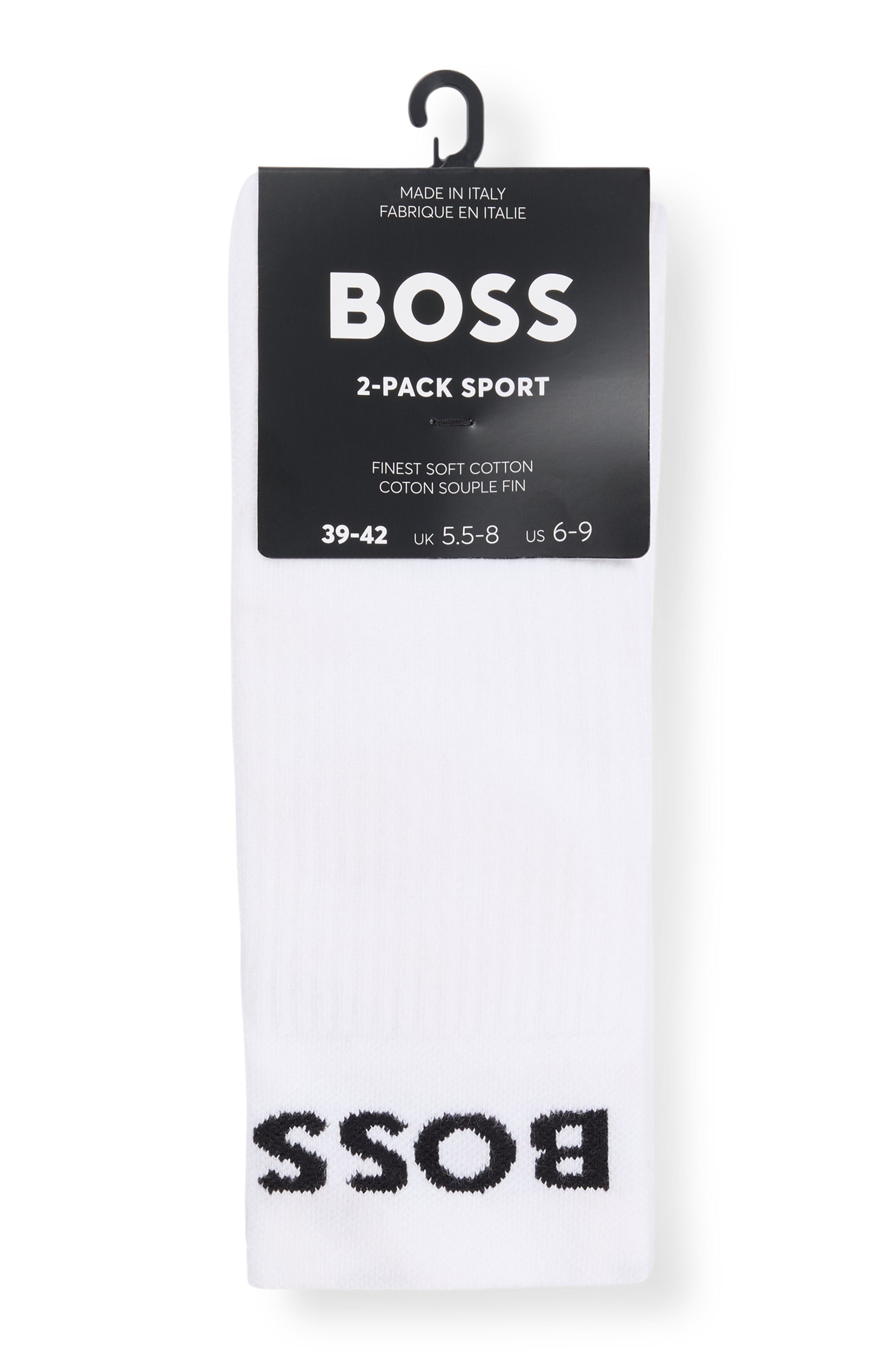 BOSS Sportsocken, (Packung, 2 Paar, 2er)
