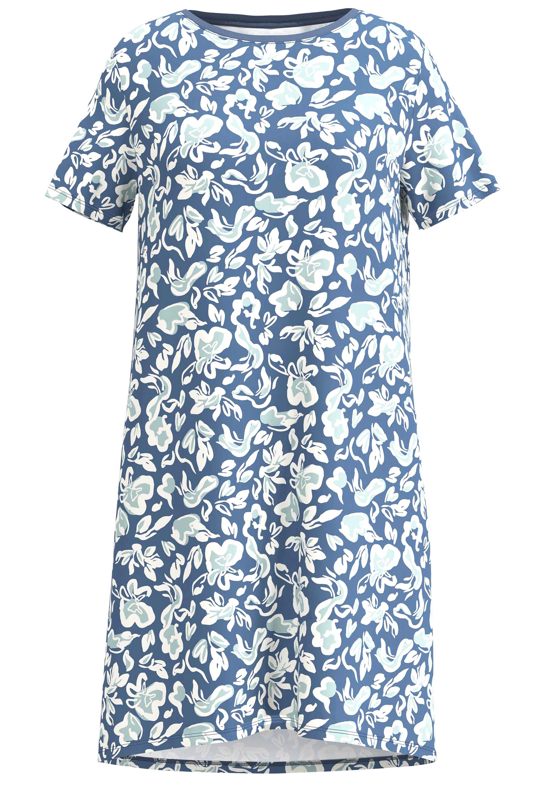 GÖTZBURG Pyjama knielang, mit Muster, Kurzarm, Rundhalsausschnitt, Baumwoll günstig online kaufen