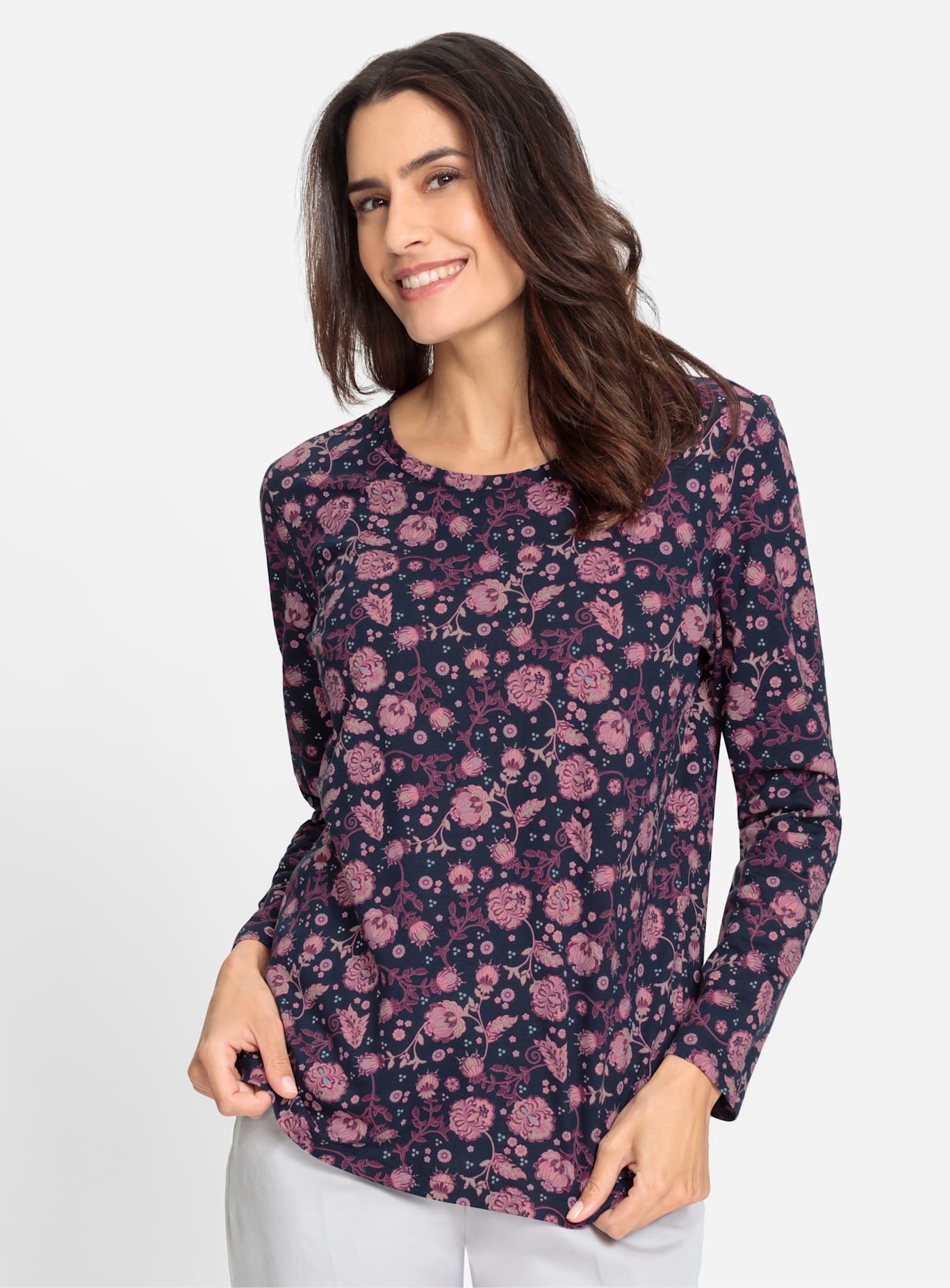 Inspirationen Print-Shirt "Langarm-Shirt" 1 Stk. tlg. günstig online kaufen