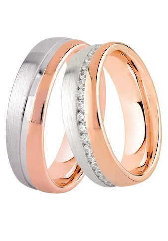 Trauring »Schmuck Geschenk Silber 925 Trauring Ehering Partnerring LIEBE«