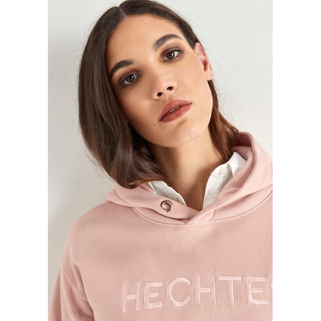 HECHTER PARIS Kapuzensweatshirt, mit Markenstickerei für bestellen | BAUR